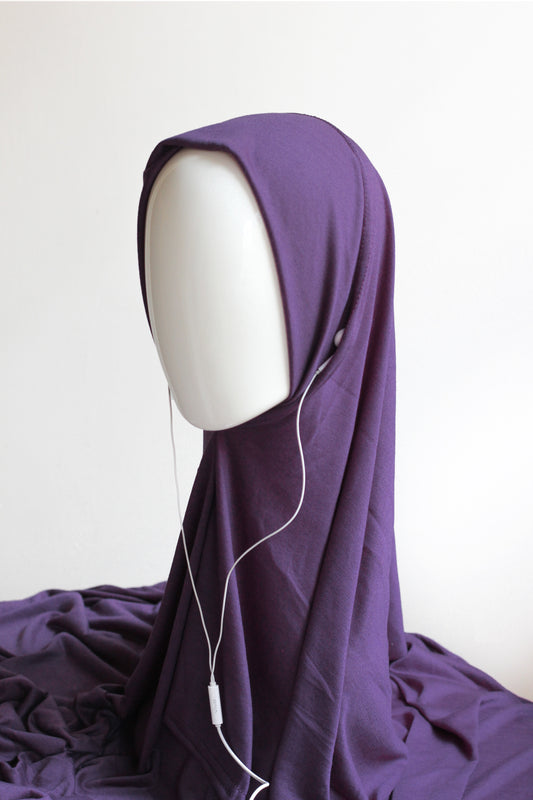 Access Instant Jersey Hijab - Purple