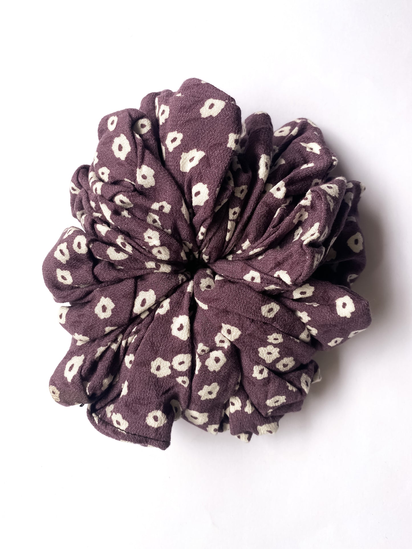 Linen Volumizing Scrunchie - #9