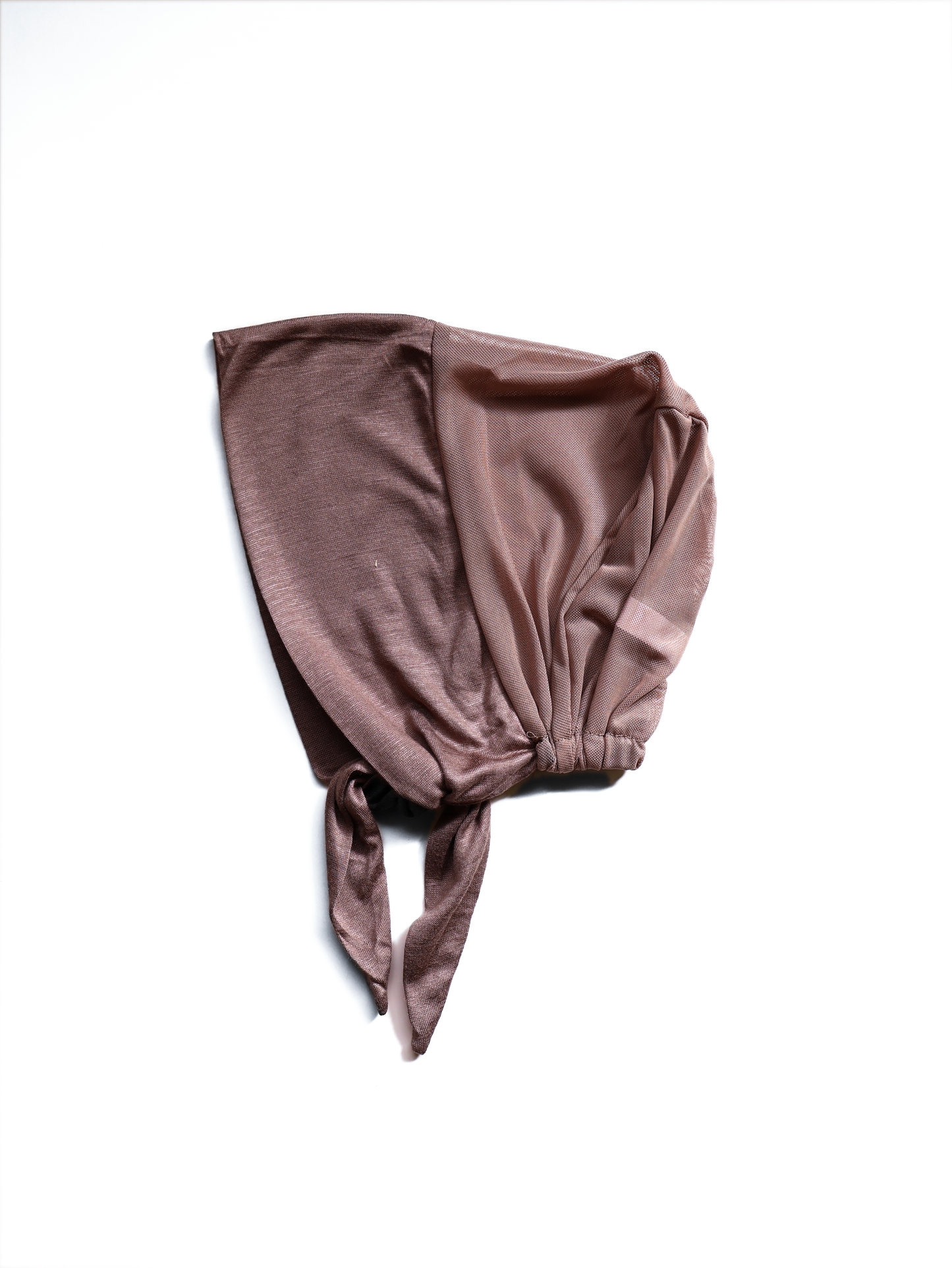 Mesh-Back Underscarf - Taupe