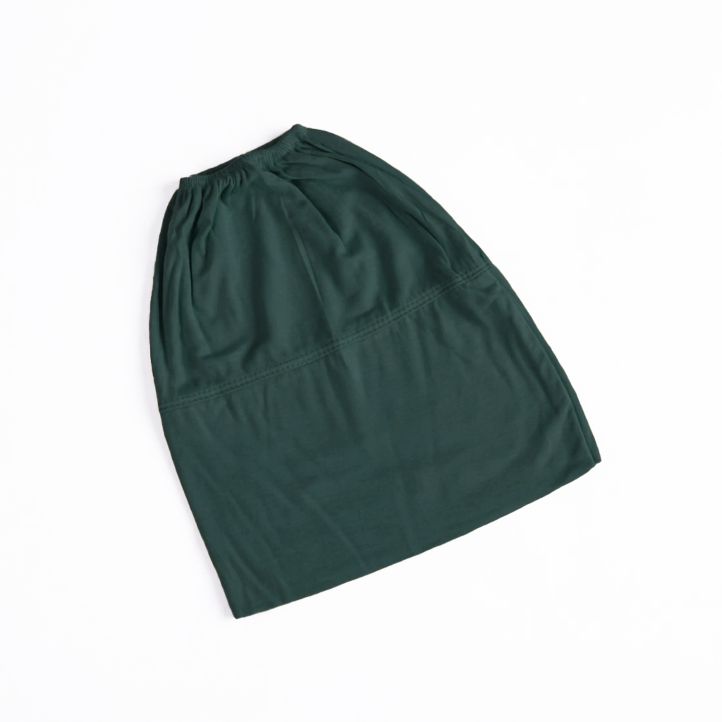 (No headache) Beanie Hijab Cap - Emerald