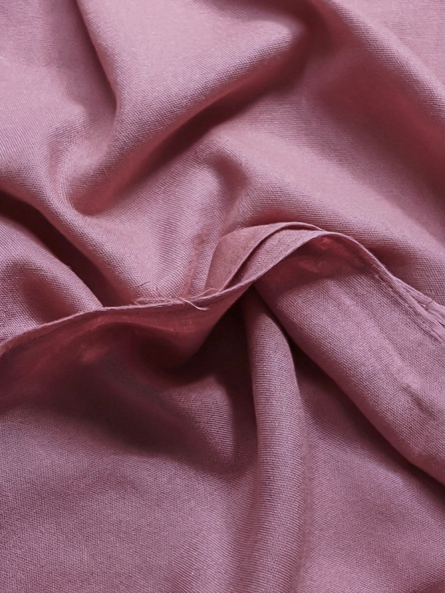 Modal Hijab XL (Single Stitch)- Blush Rose