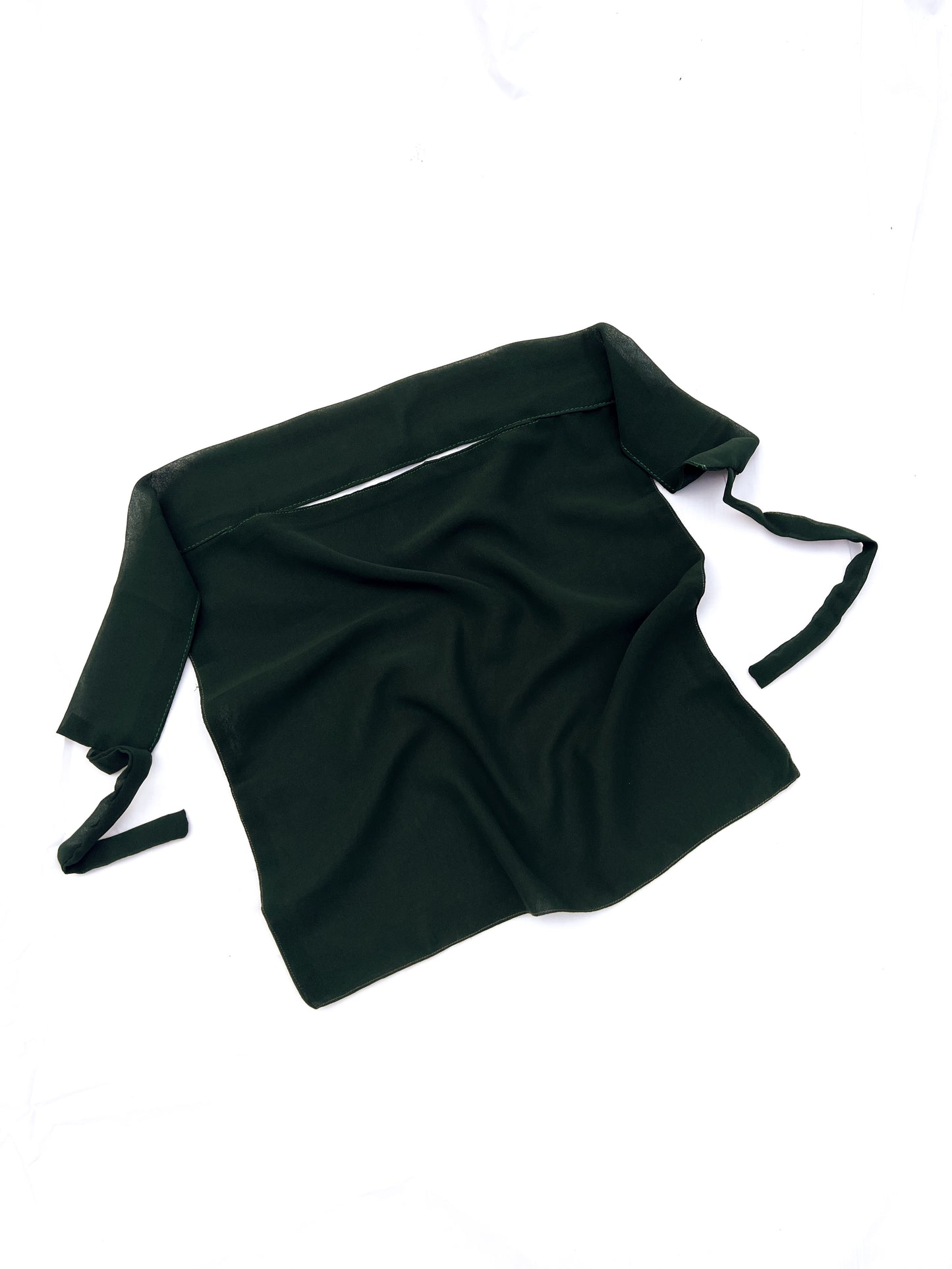 Saudi Niqab & XL Hijab Set - Emerald Green