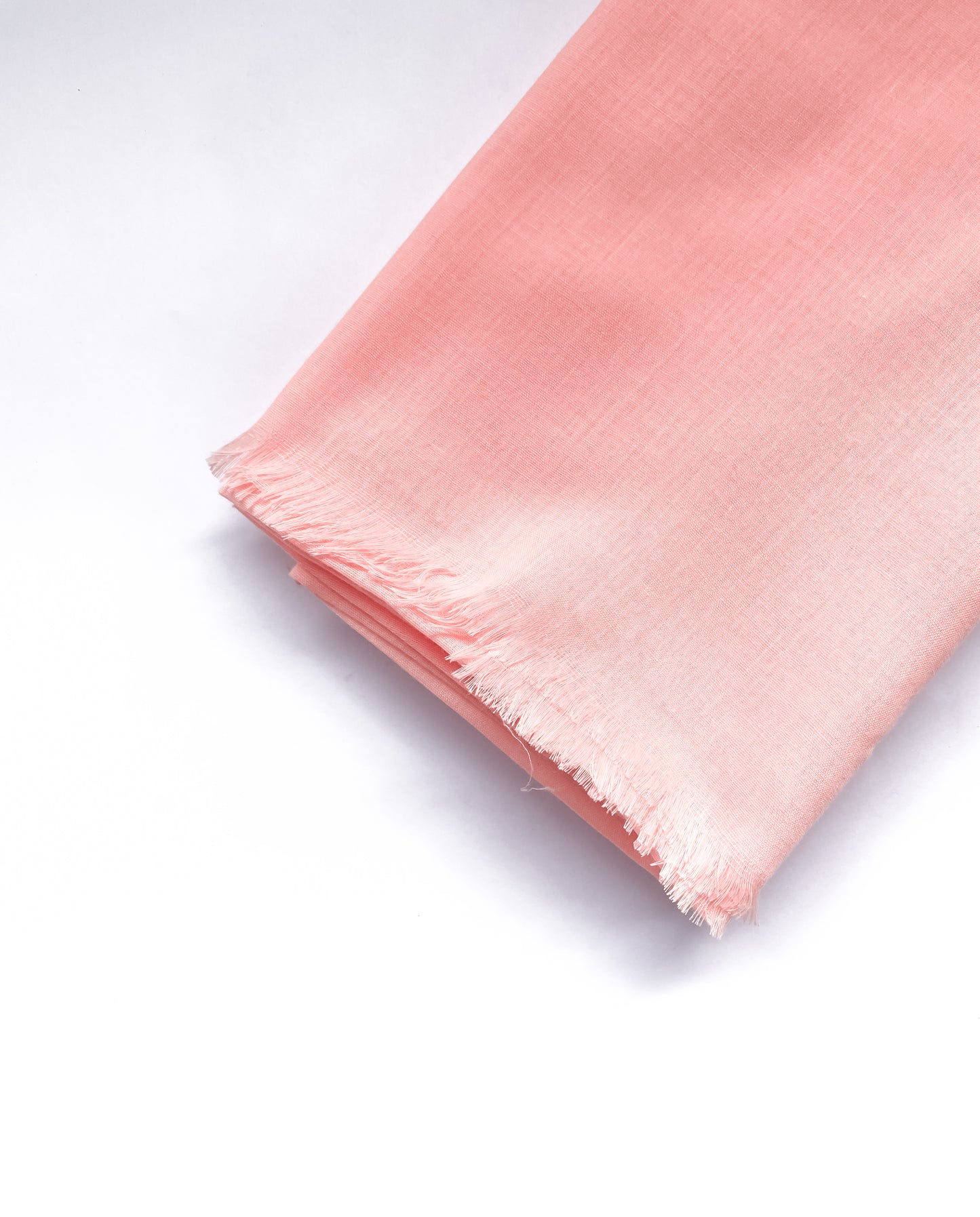 Fluid Lawn Hijab - Peach