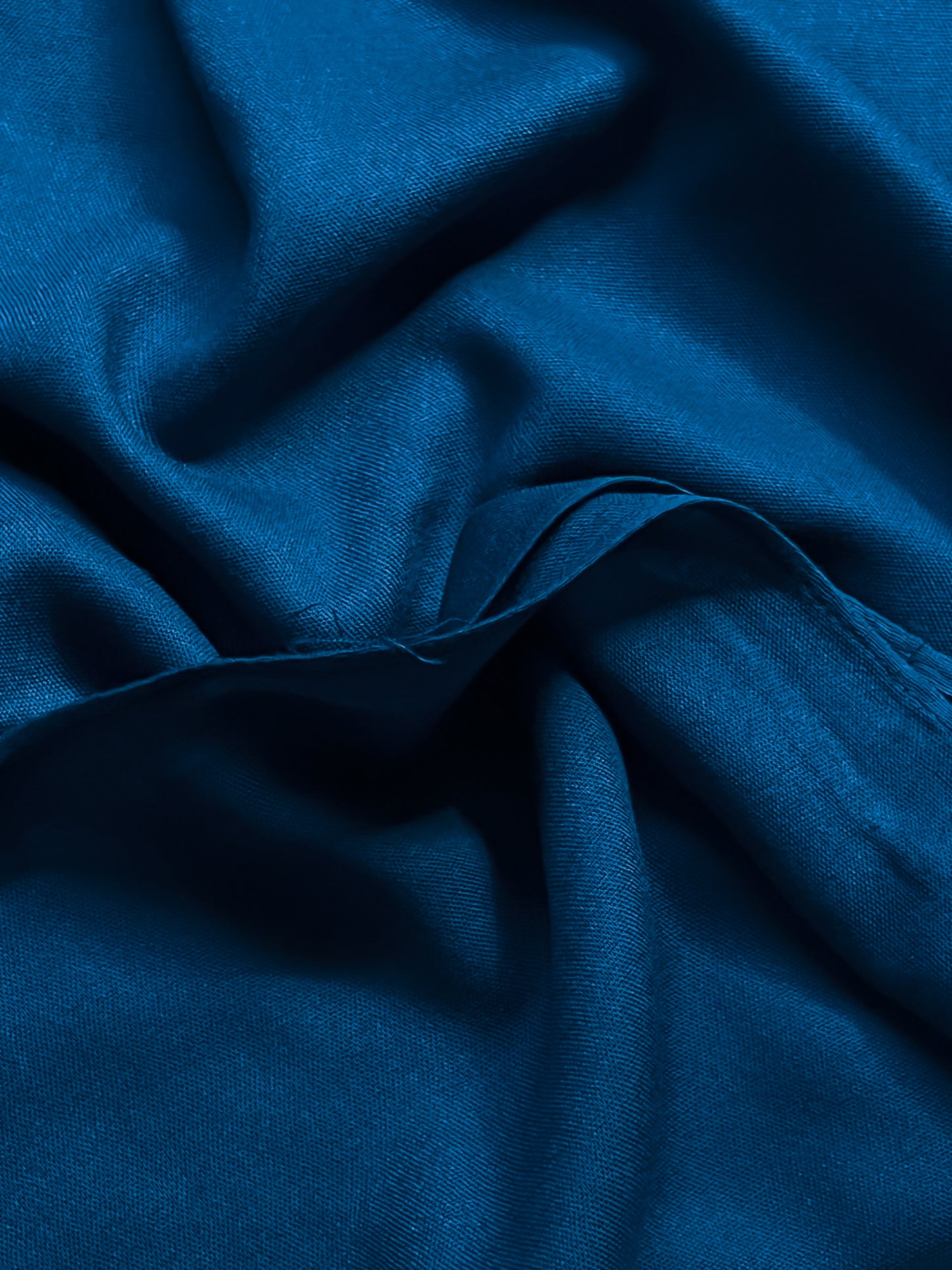 Modal Hijab (Single Stitch)- Teal Blue