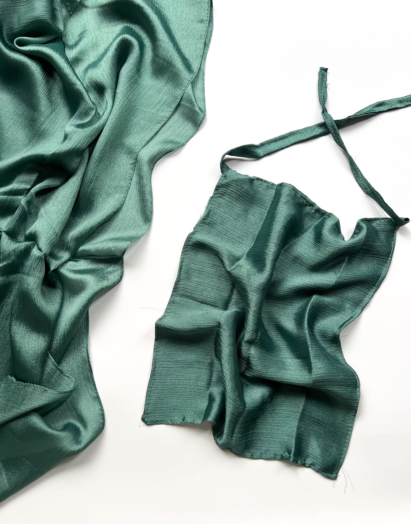 Sheen Hijab & Niqab Set - Spanish Green