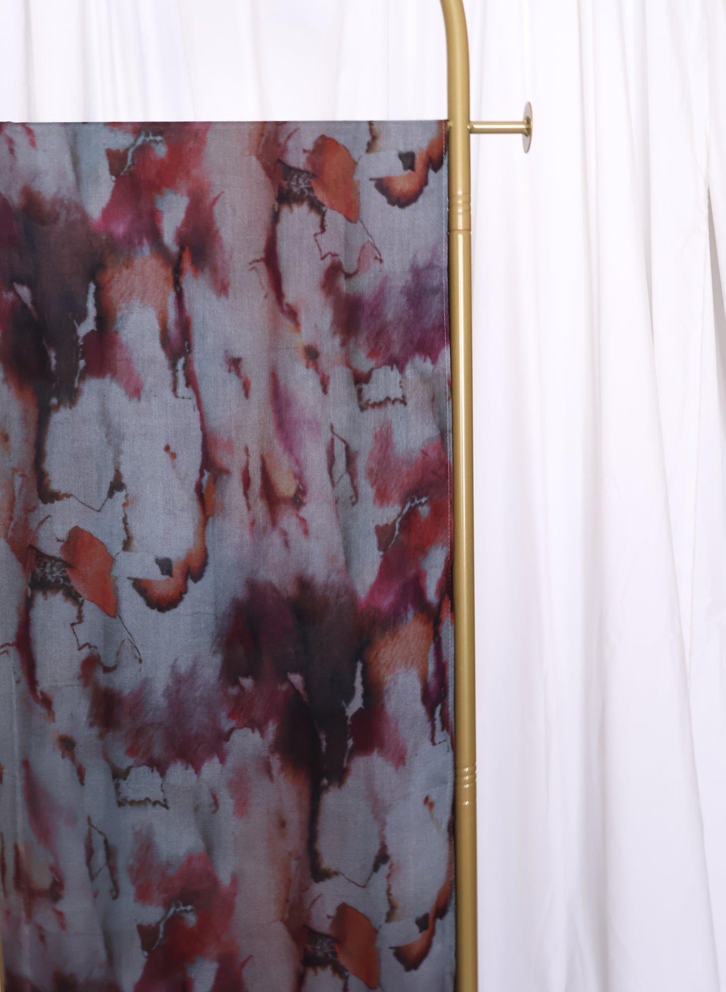 Real Modal Printed Hijab - Watercolor