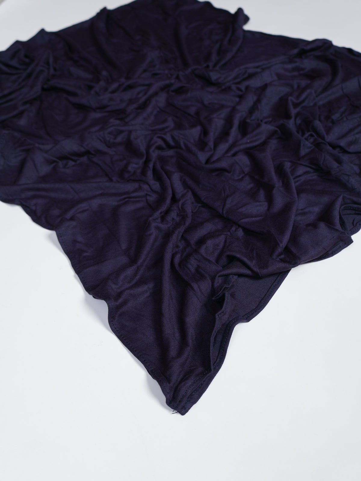 Plain Jersey Hijab - Navy Blue