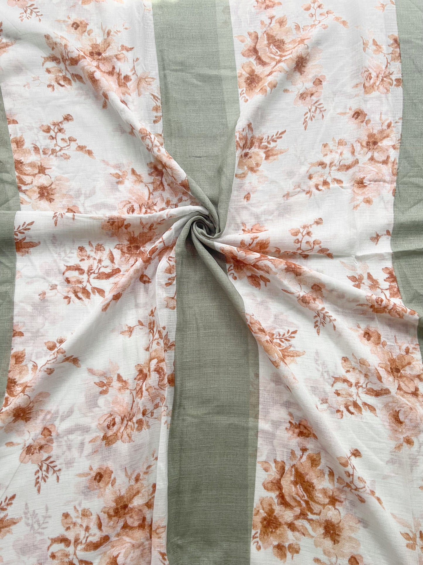 Rumana Printed Hijab - Green
