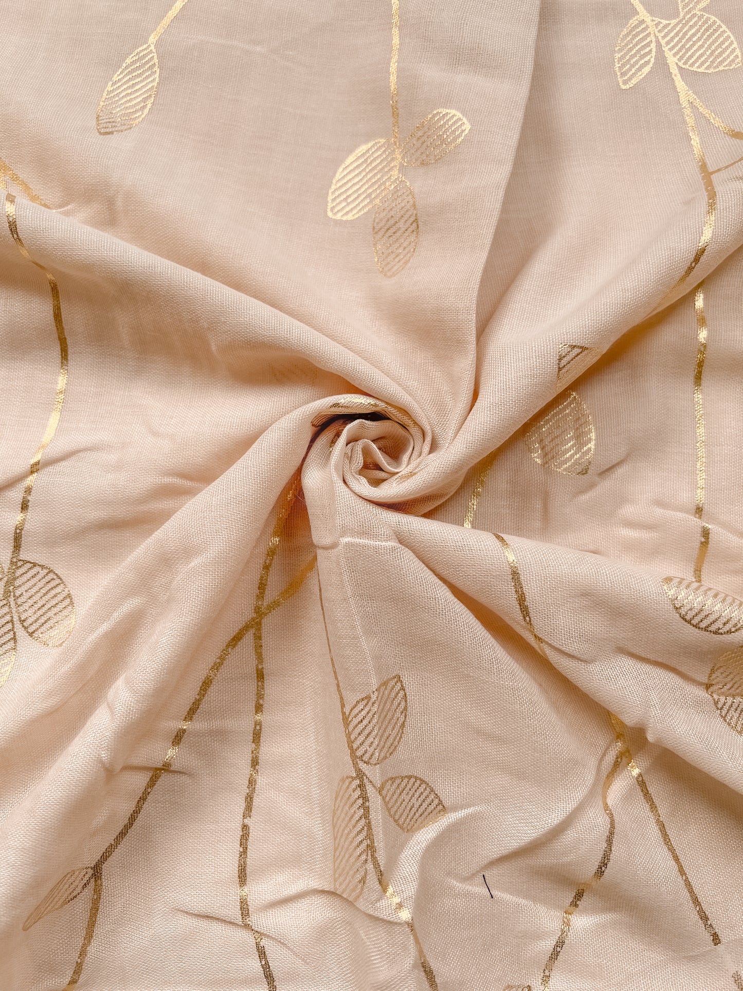 Botanical Hijab - Cream