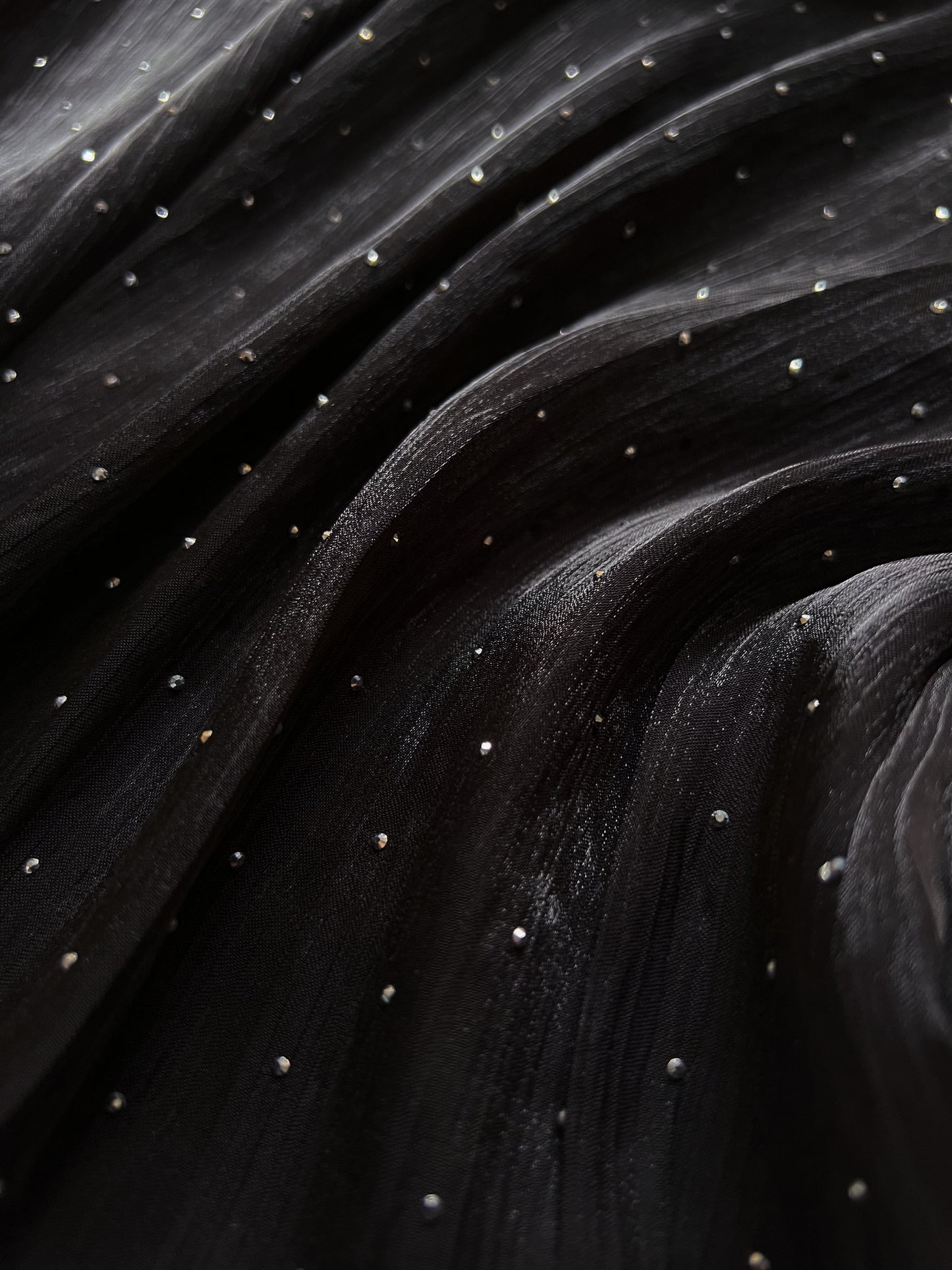 Moondust Rhinestones - Black