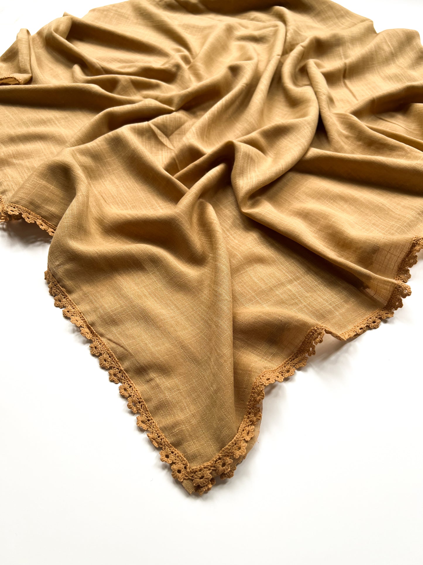 Laced Turkish Lawn - Honey Gold