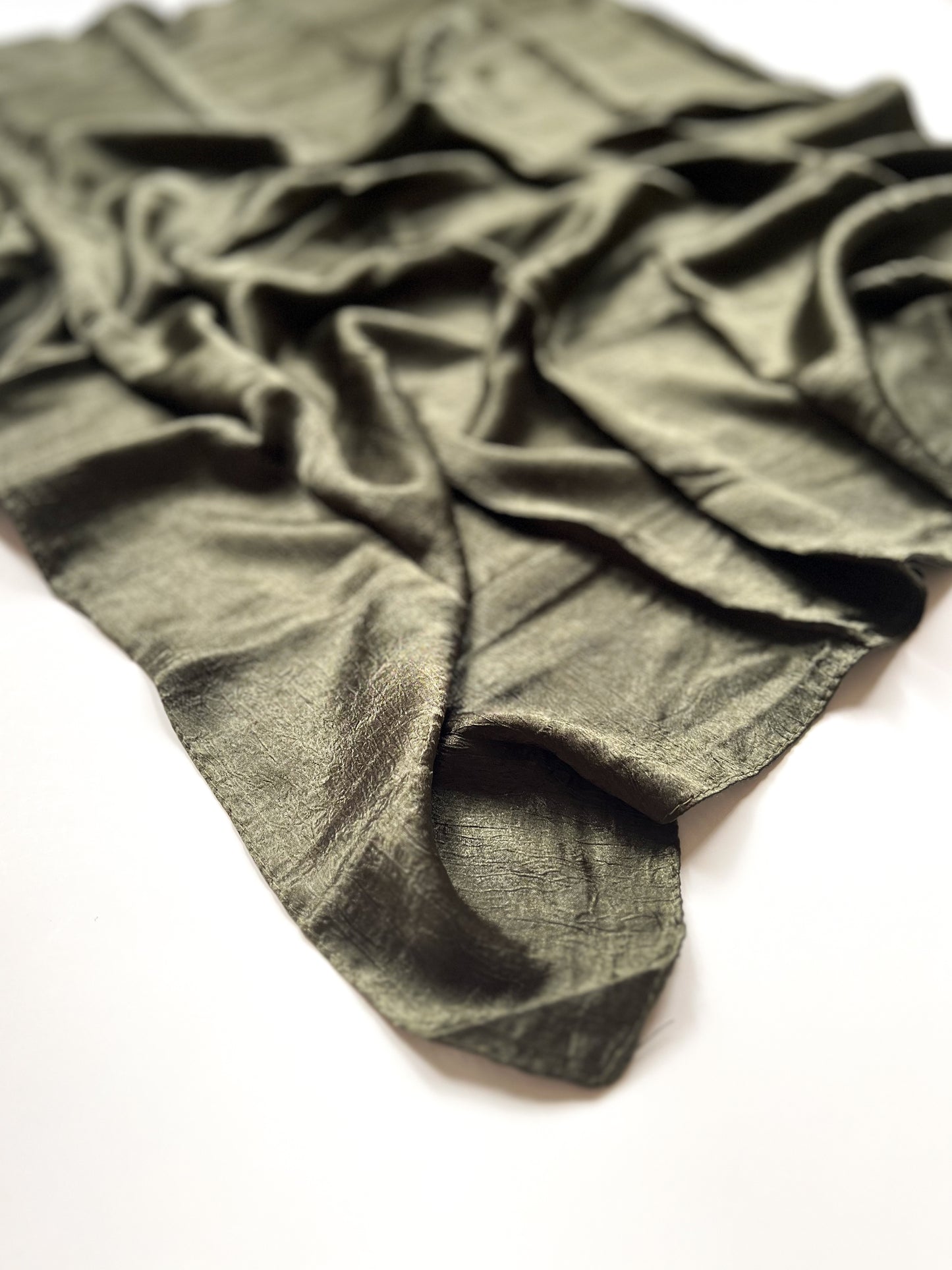Textured Silk - Olive