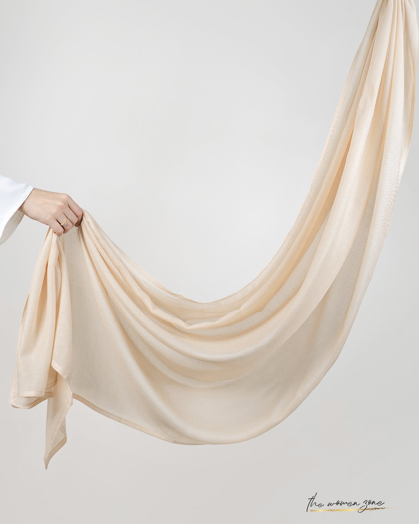 Modal Hijab - Cream