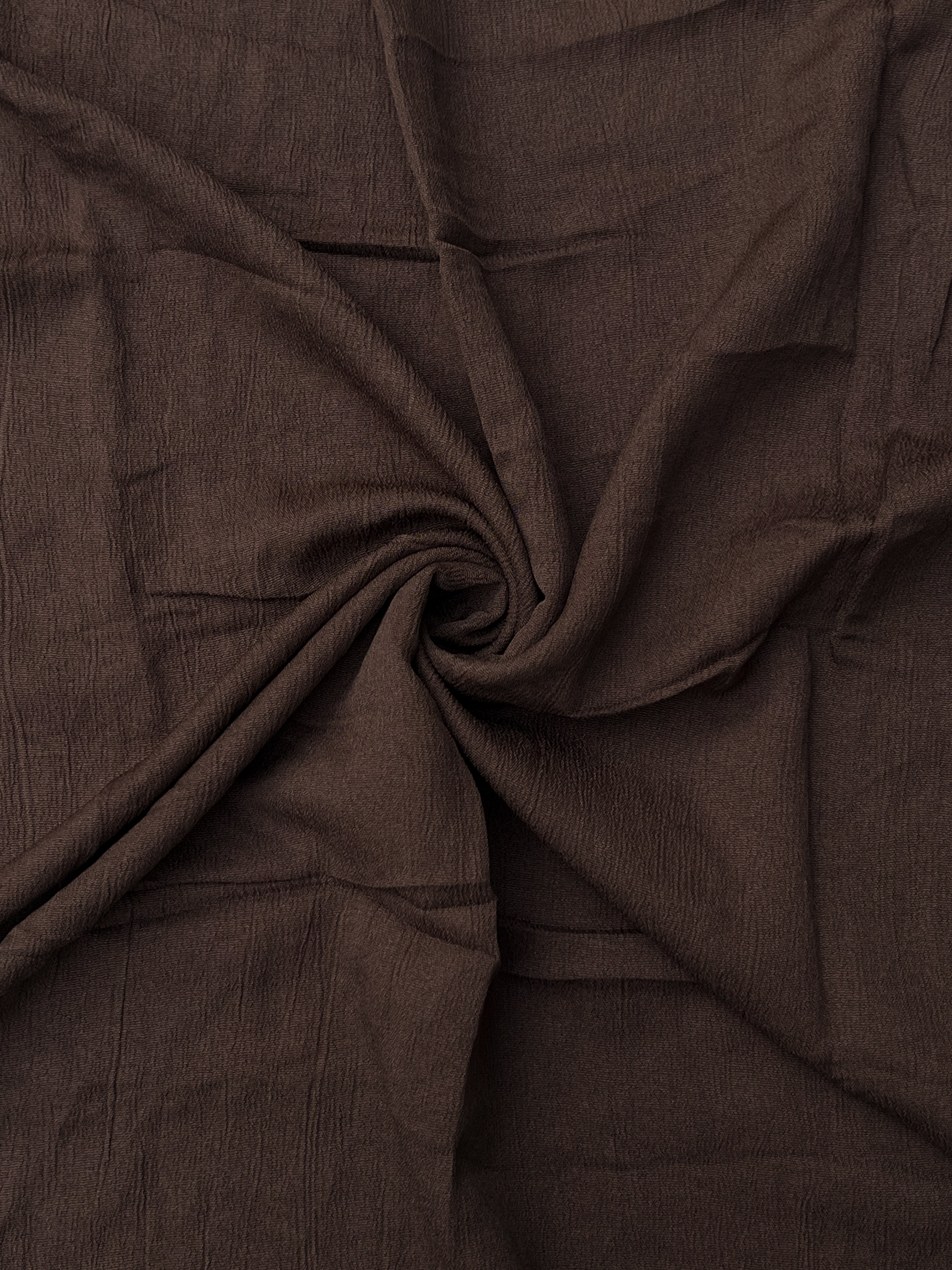 Dark Chocolate Brown Imported Big Size Super Soft  Rayon Cotton Hijab main image 1