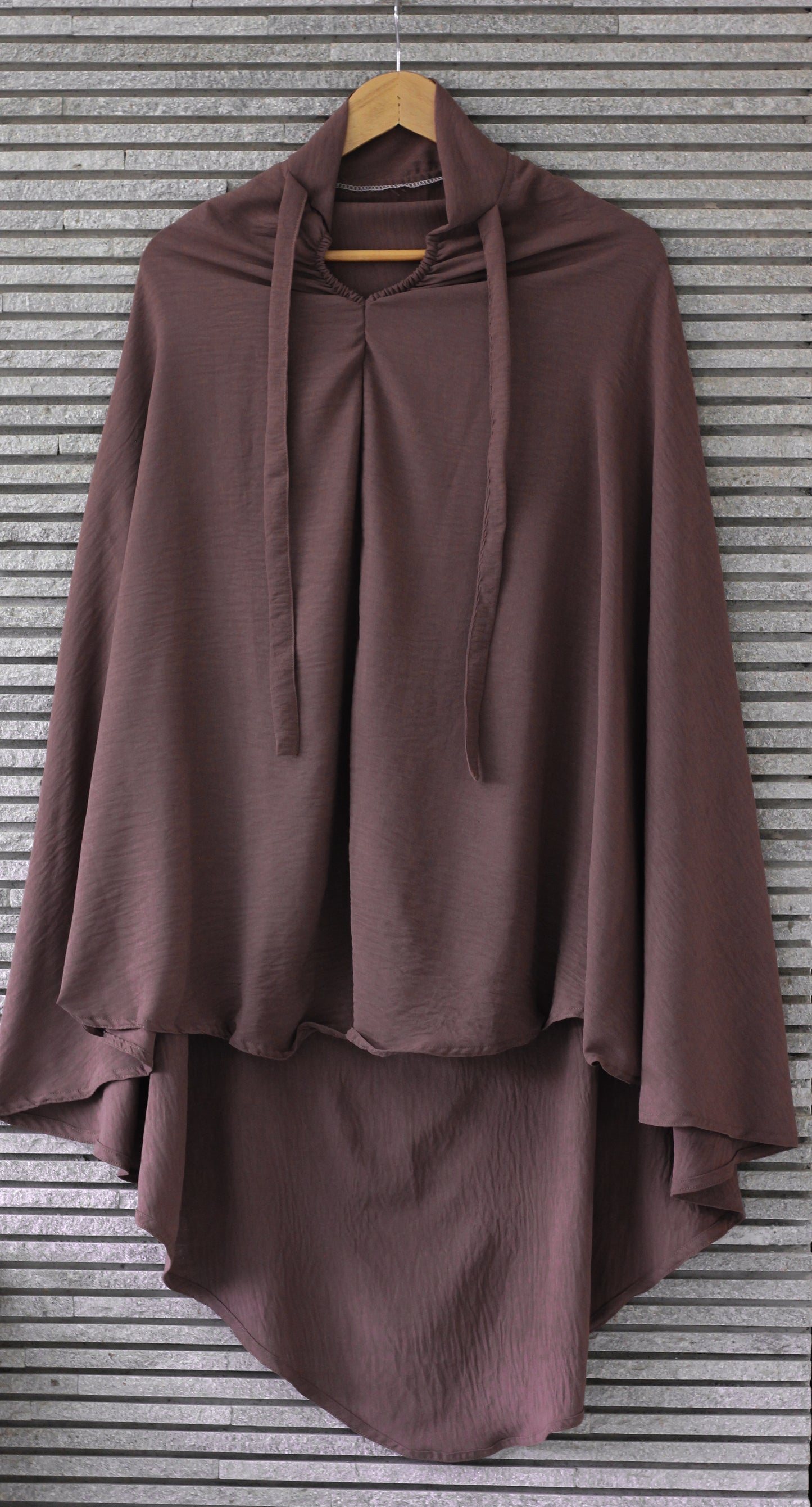 Namaz and Umrah Scarf - Malt Brown