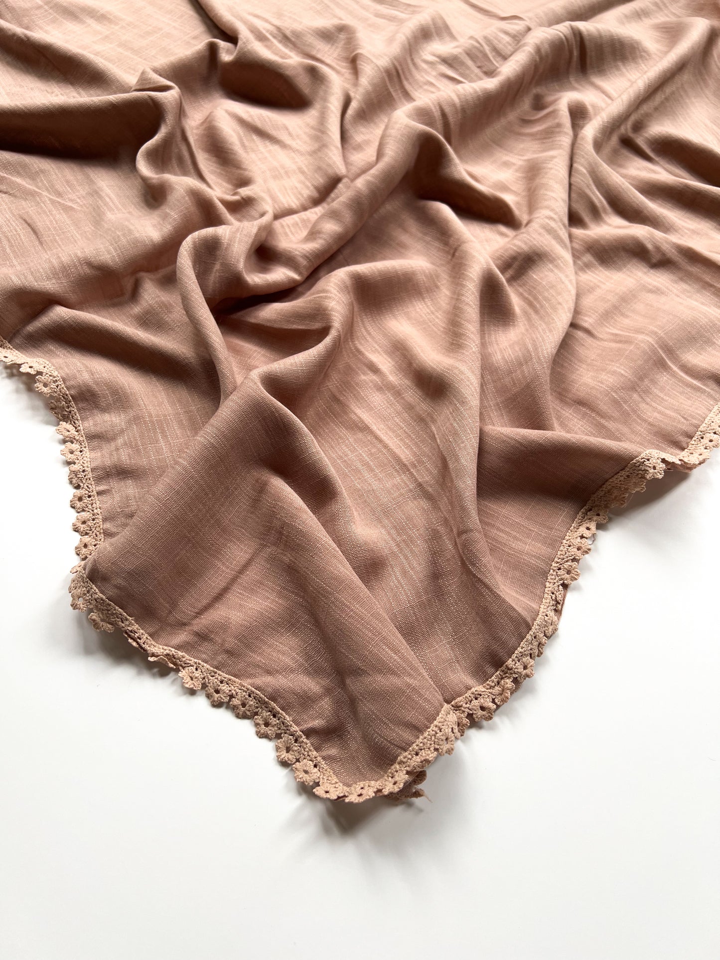 Laced Turkish Lawn - Taupe