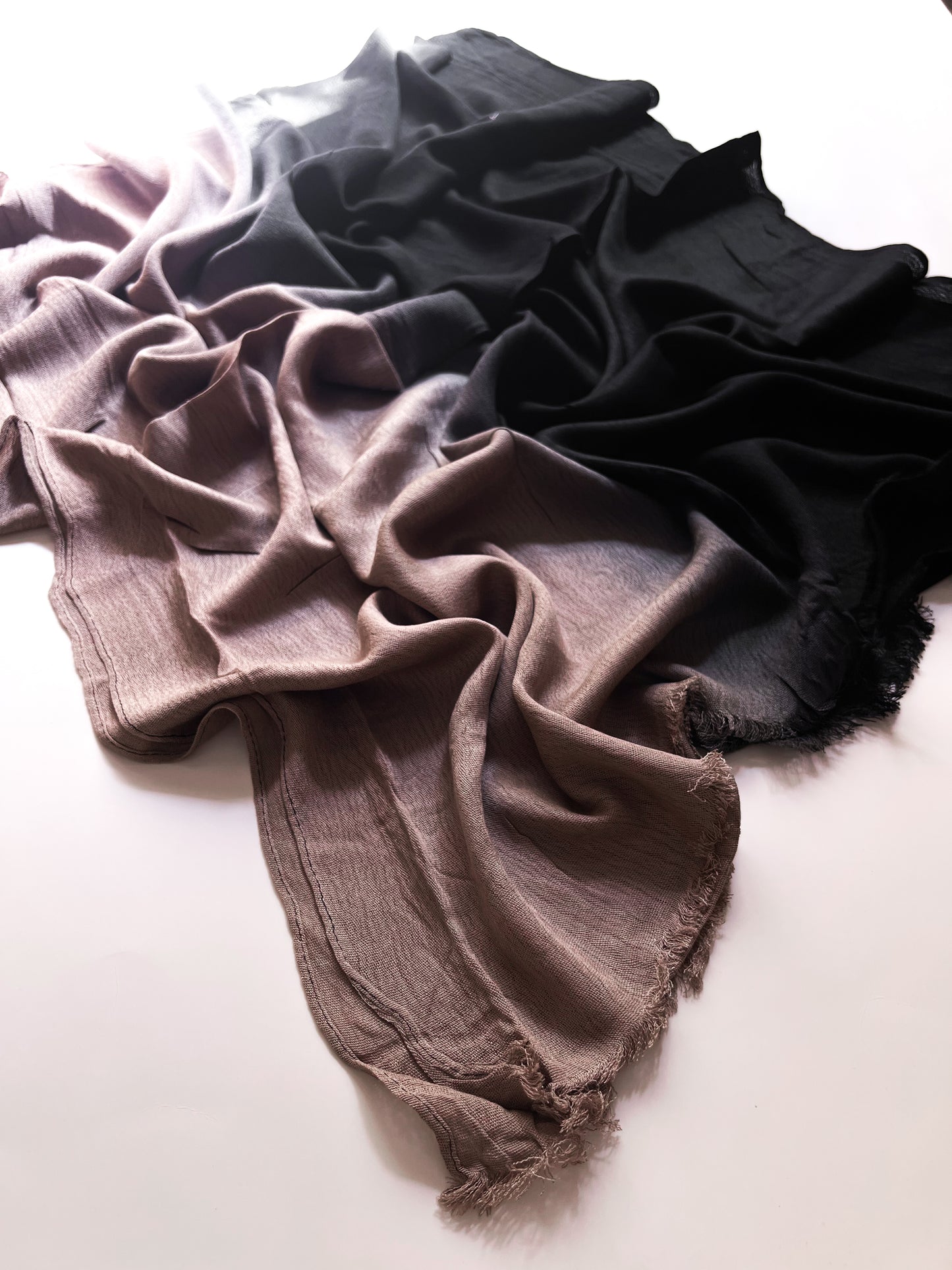Ombre Lawn Hijab - Indulgence