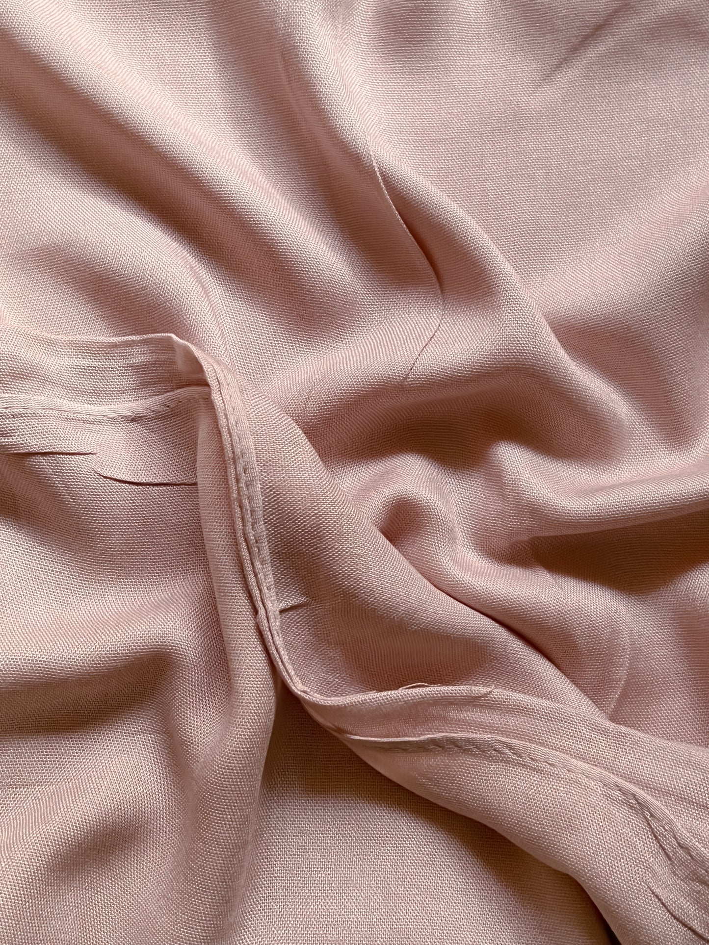 Modal Hijab (Single Stitch)- Puff Pastry