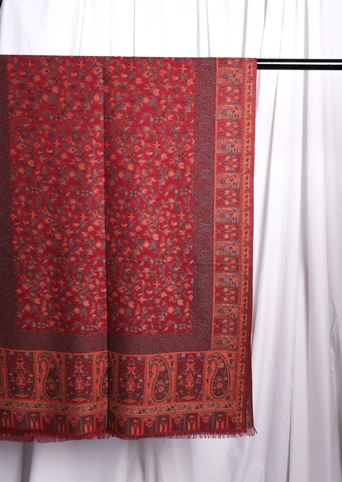 Gulnaar Pashmina Hijab - Maroon