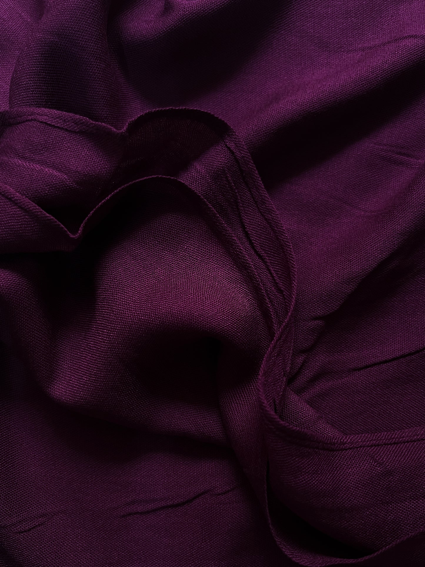 Modal Hijab (Single Stitch)- Berry