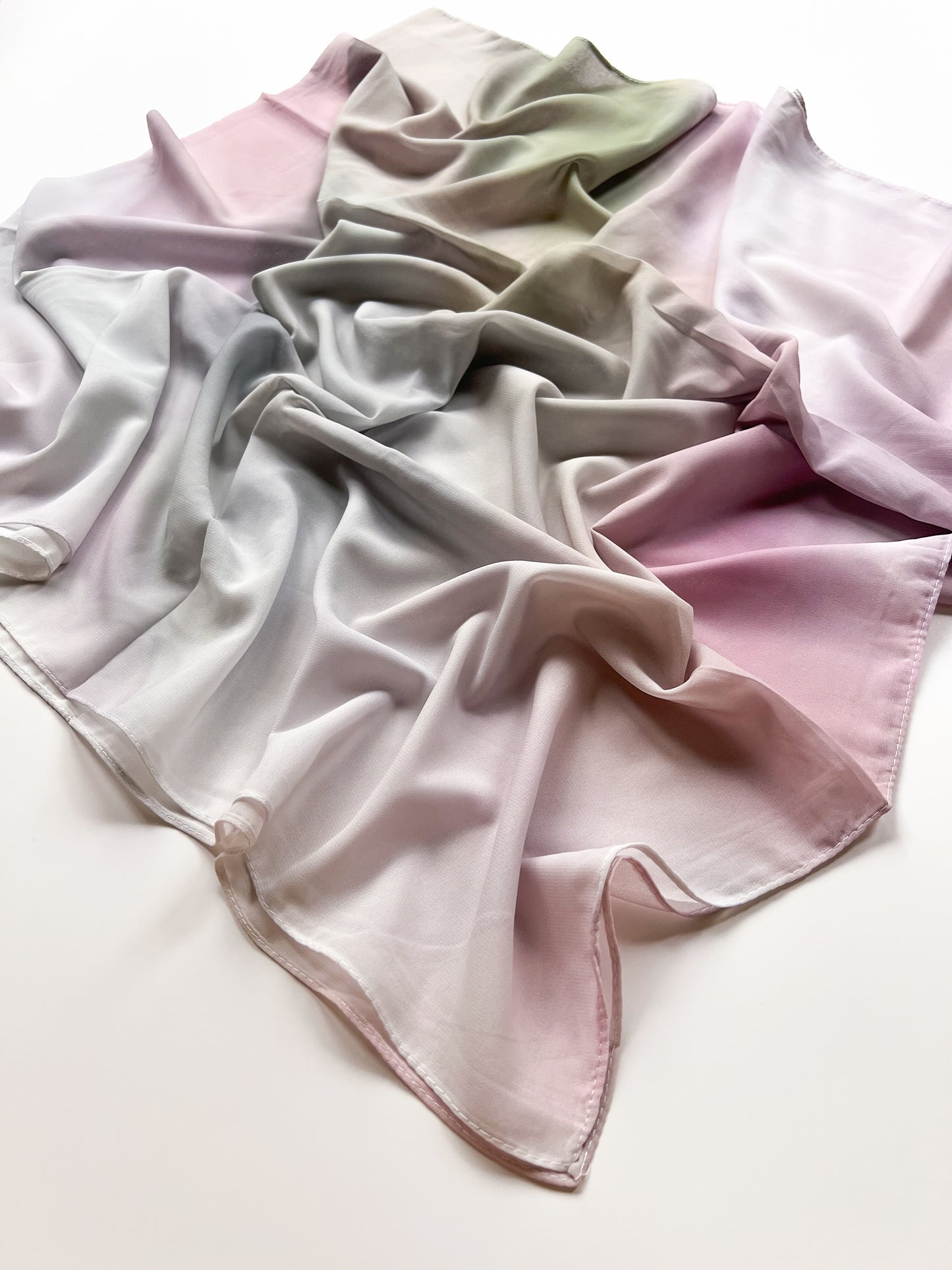 Printed Georgette - Swirl