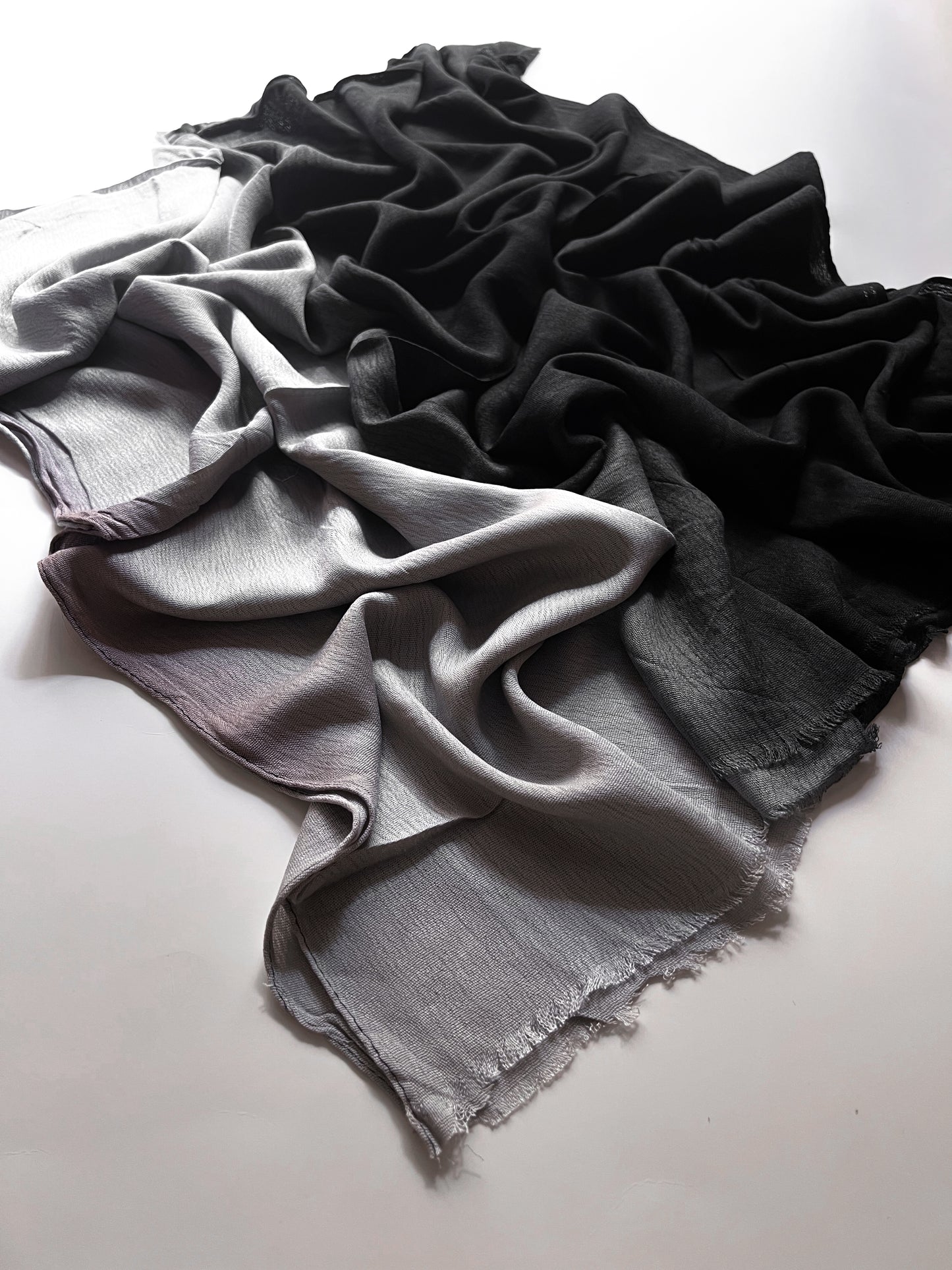 Ombre Lawn Hijab - Midnight Dusk