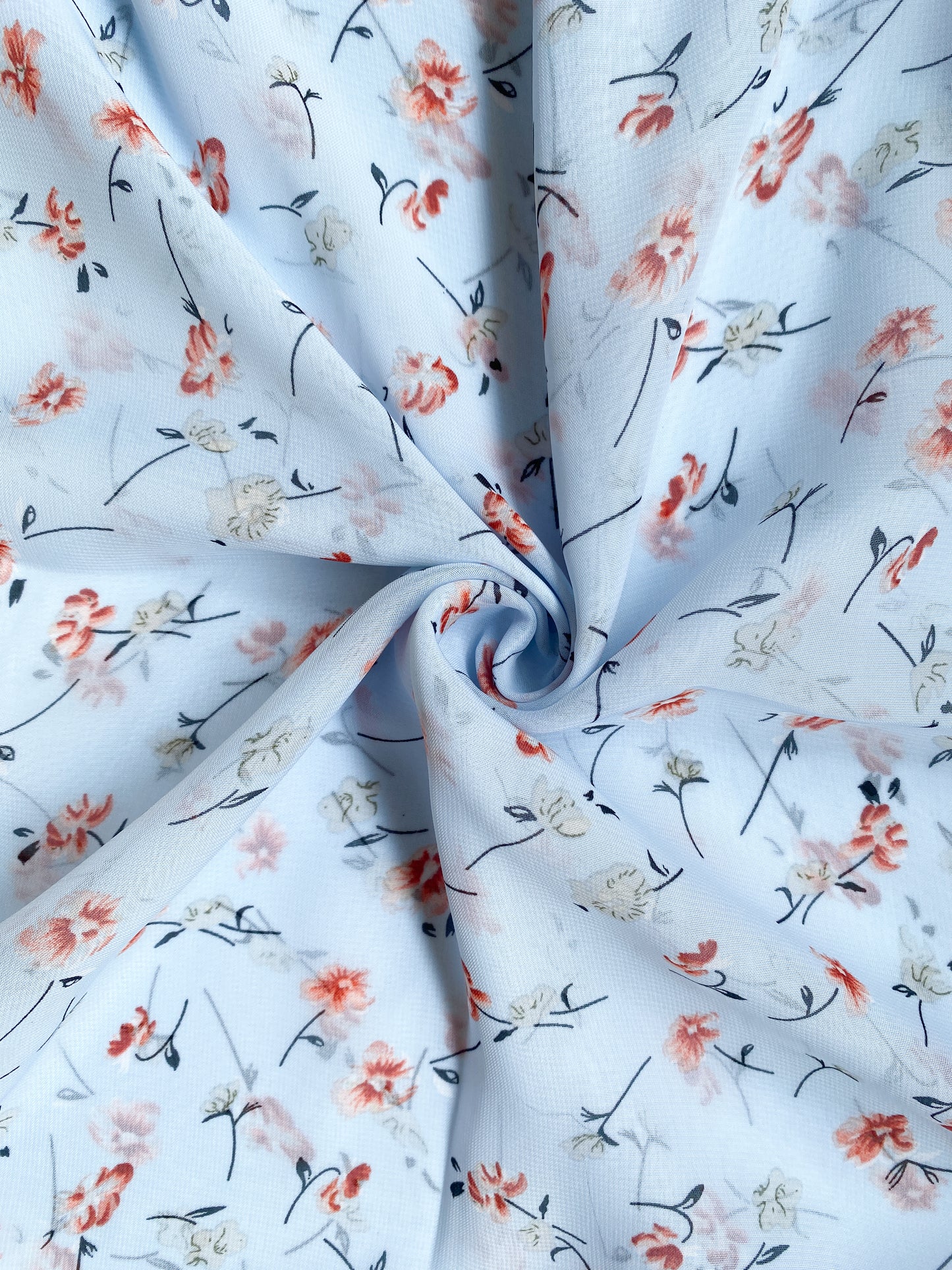 Printed Georgette - Claire