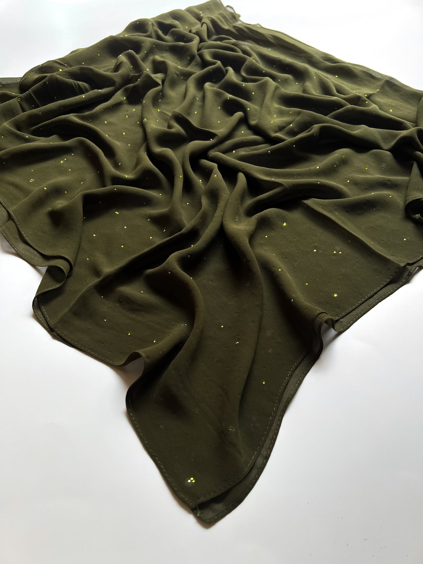 Chiffon Luxe Hijab - Olive