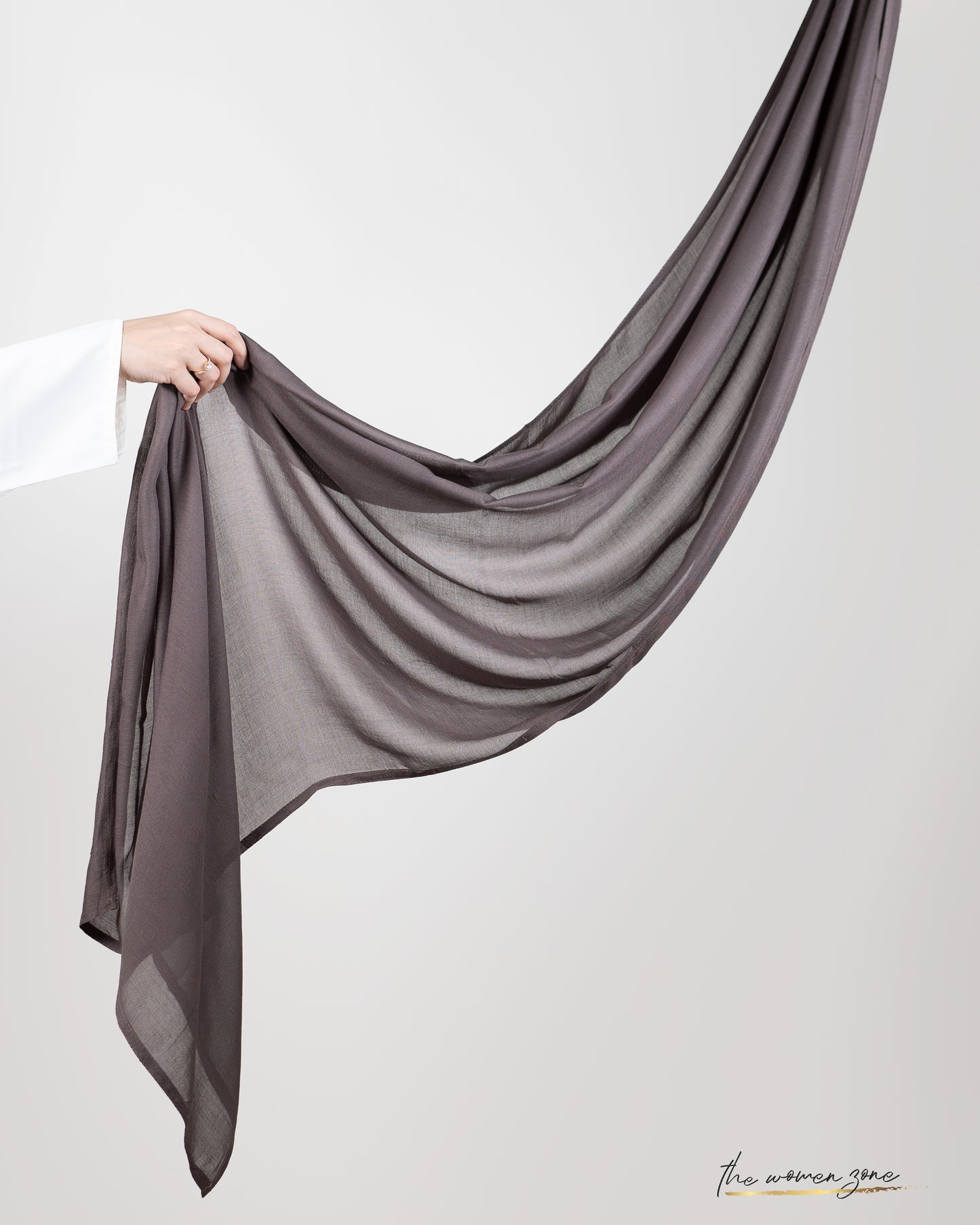 Modal Hijab - Dark grey