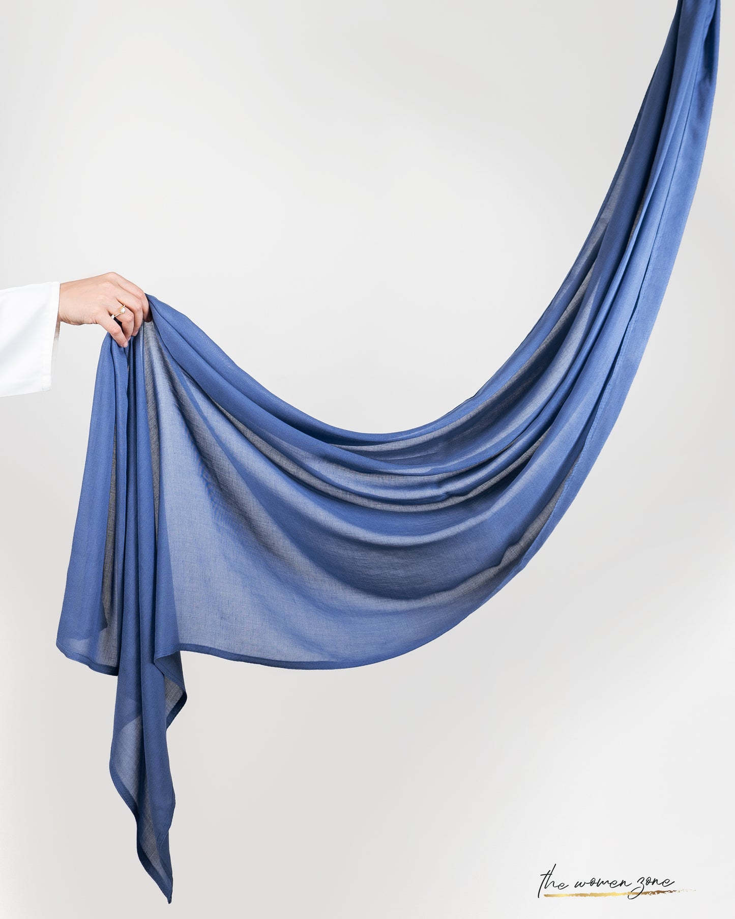 Modal Hijab XL - Denim Blue