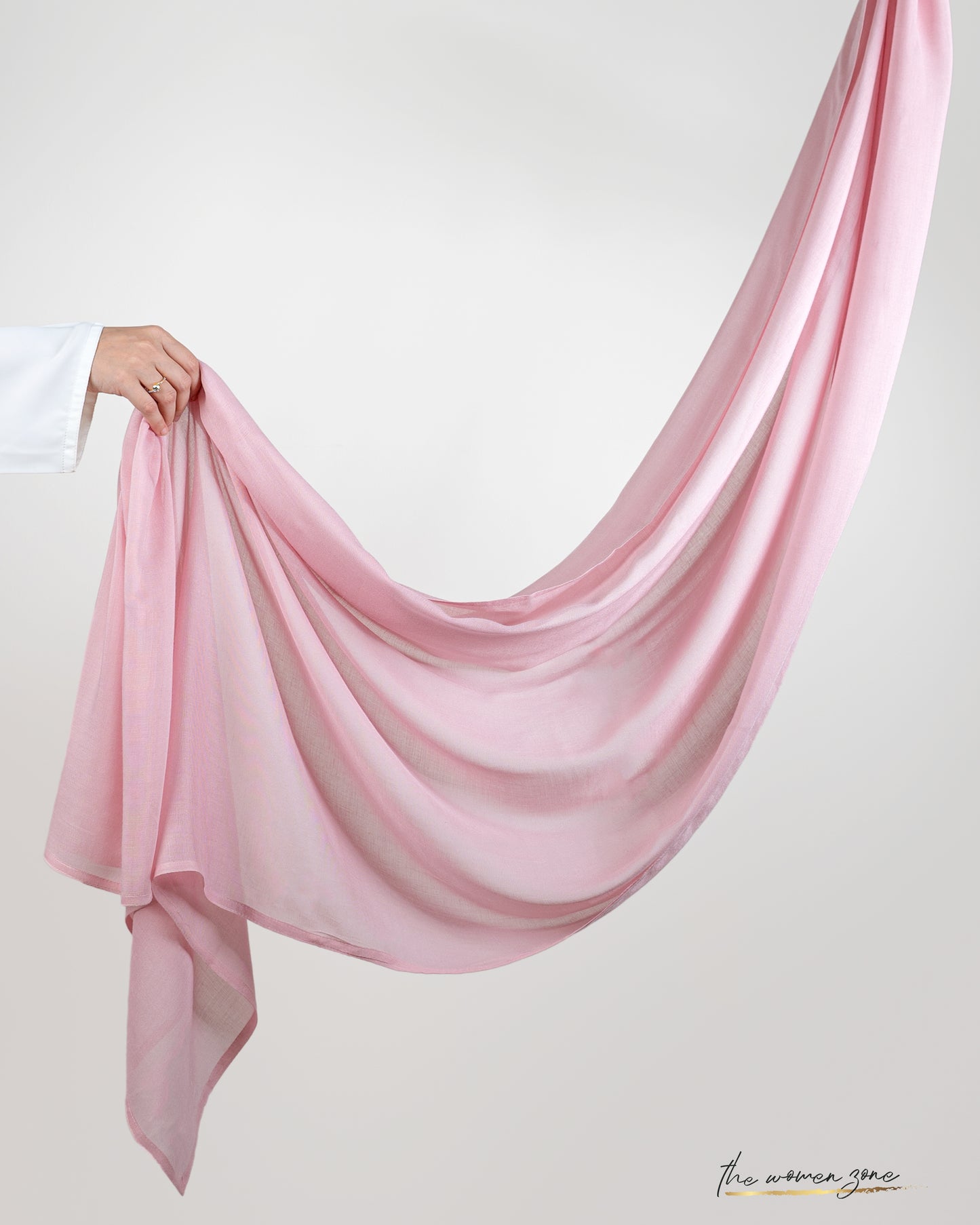 Modal Hijab XL - Snow Blush