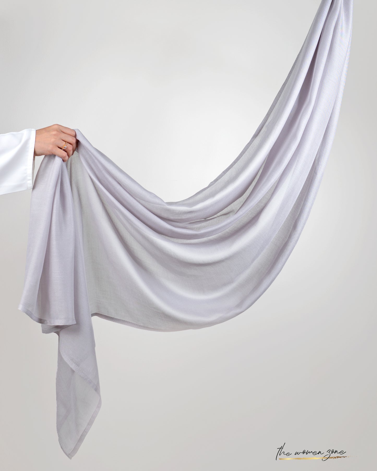 Modal Hijab - Light Grey