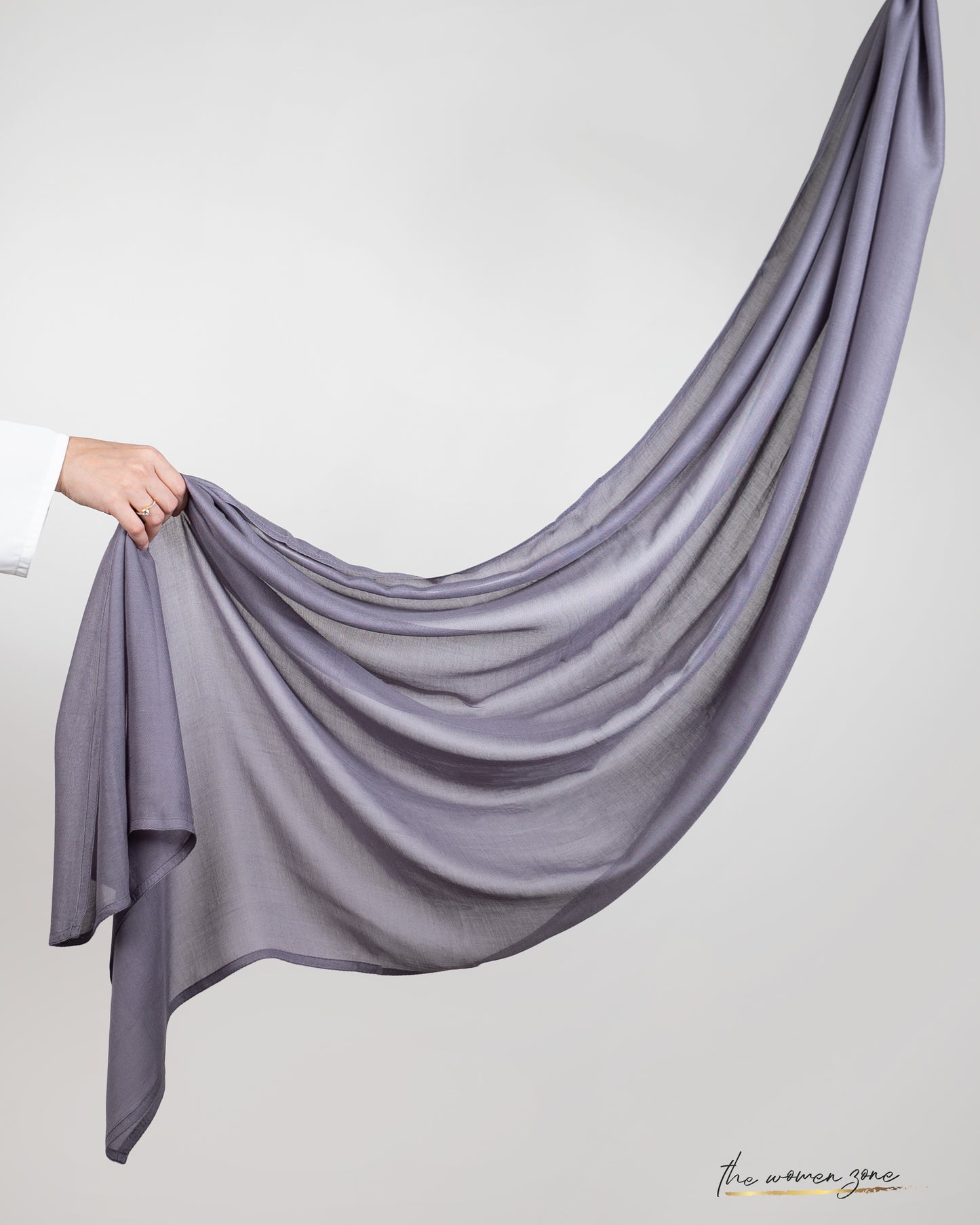 Modal Hijab XL - Medium Grey