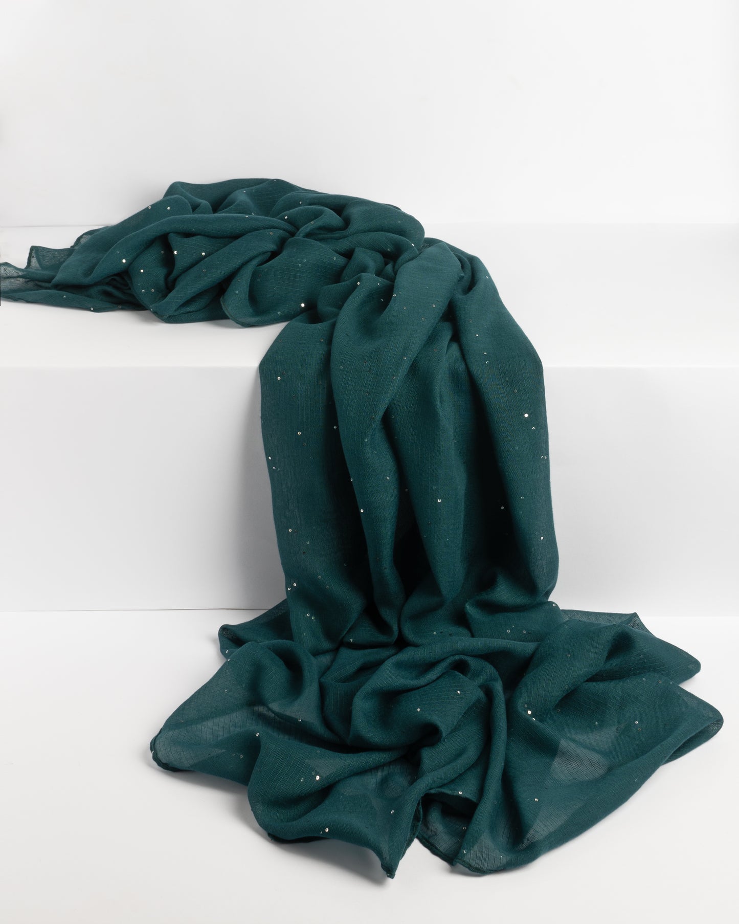 Sequin-Me Hijab - Teal