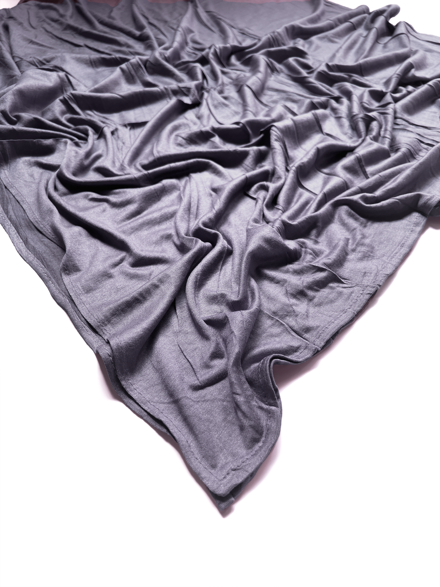 Modal Jersey Hijab - Steel Grey