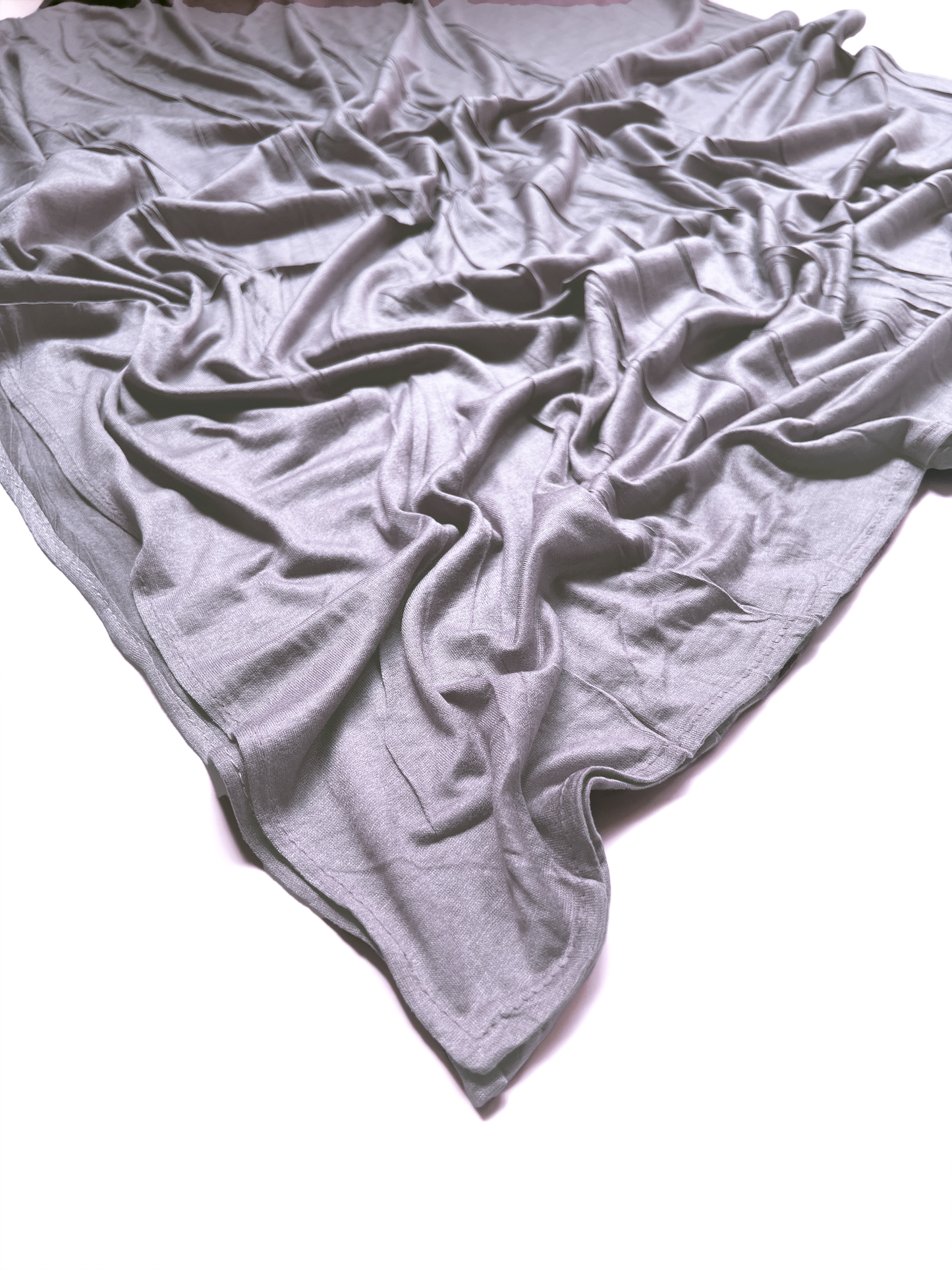 Modal Jersey Hijab - Silver Grey