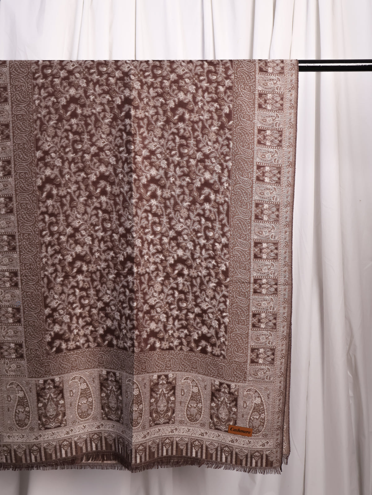Gulnaar Pashmina Hijab - Brown