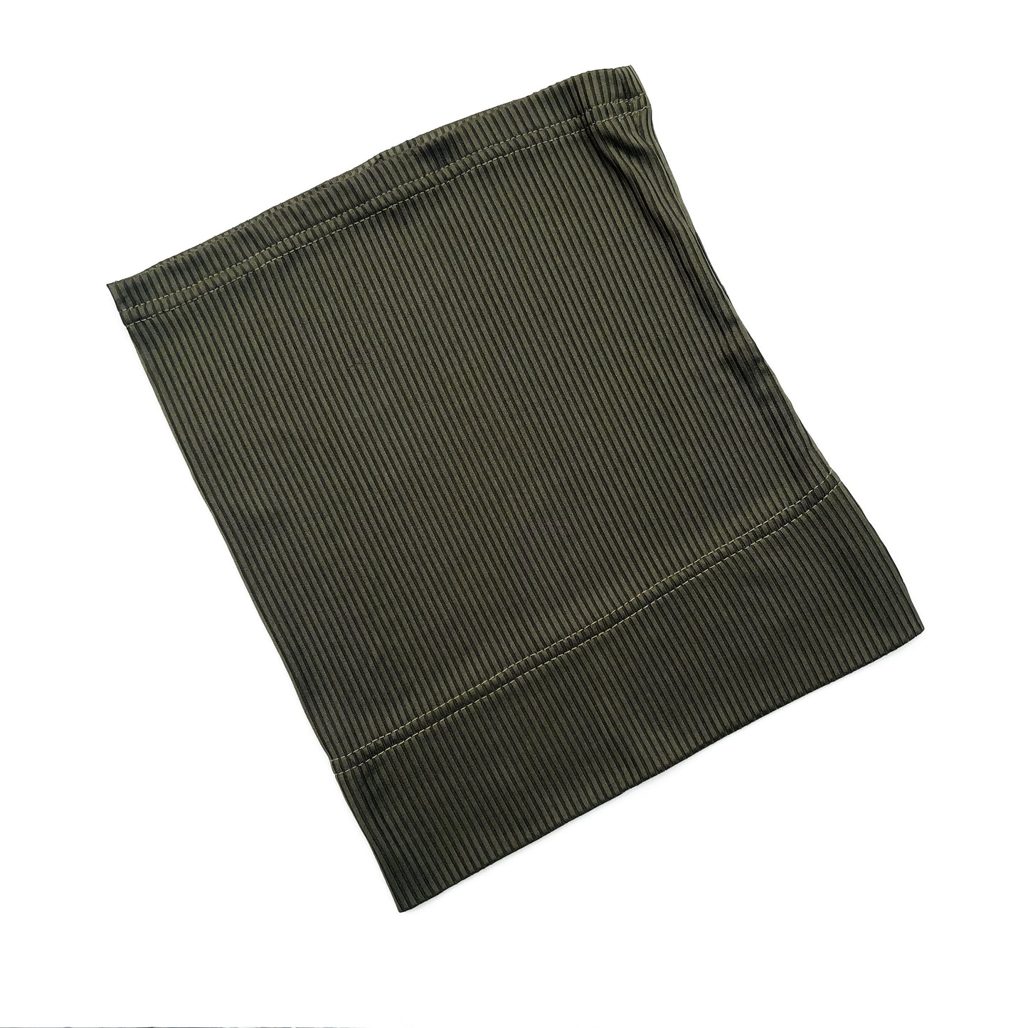 Ribbed Tube Cap - Olive