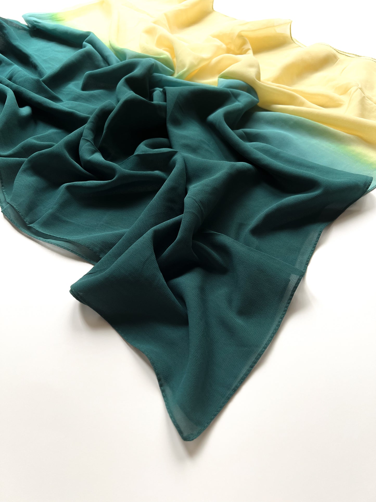 Ombre Georgette Hijab - Paradise