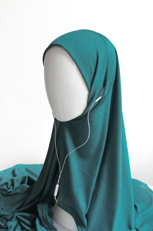 Access Instant Jersey Hijab - Teal