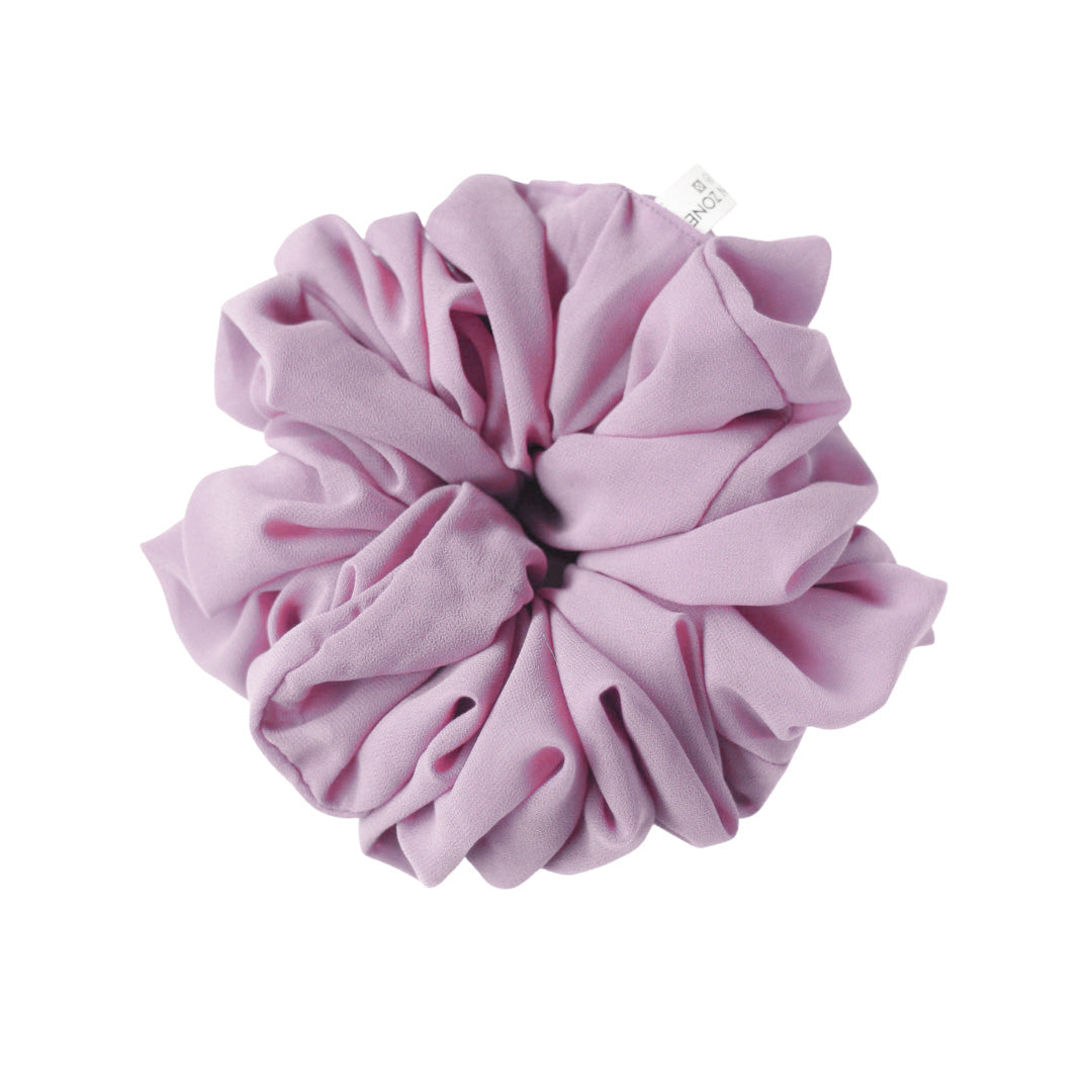 Georgette Volumizing Scrunchie - Light Lilac