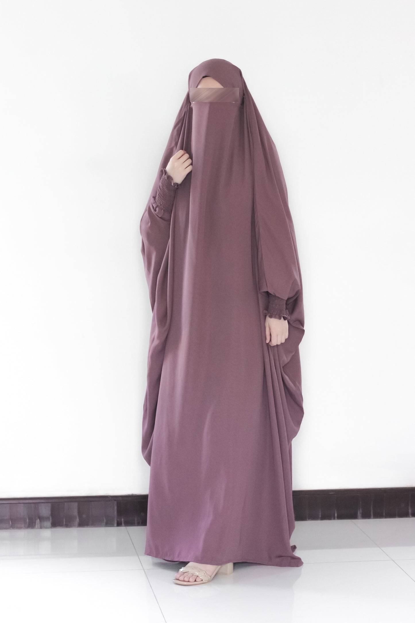 Jilbab + FREE Niqab - Amethyst