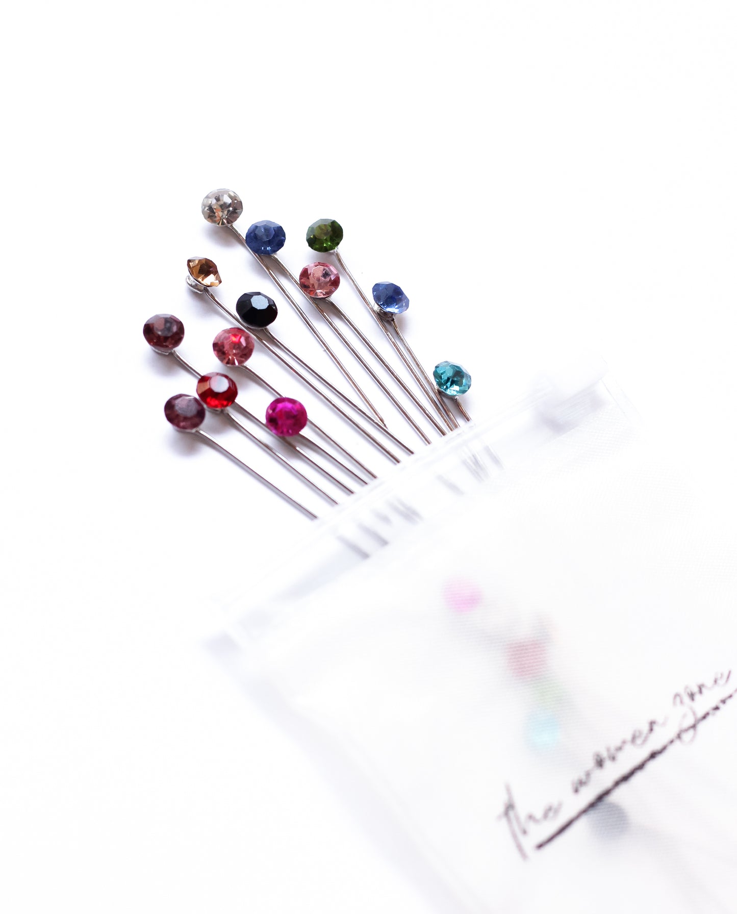 Crystal Hijab Pins - Multicolored