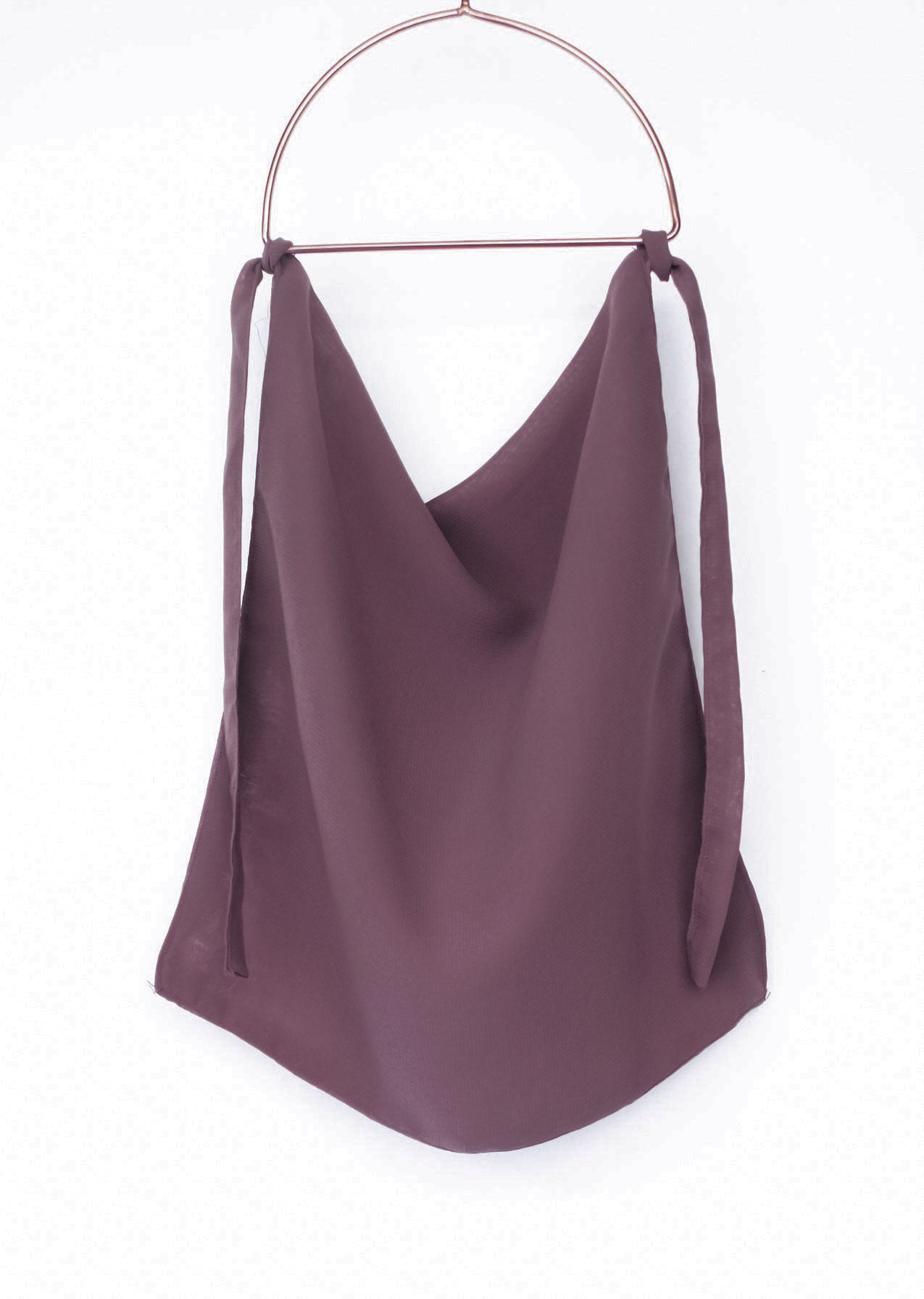 Tie-back Niqab - Amethyst