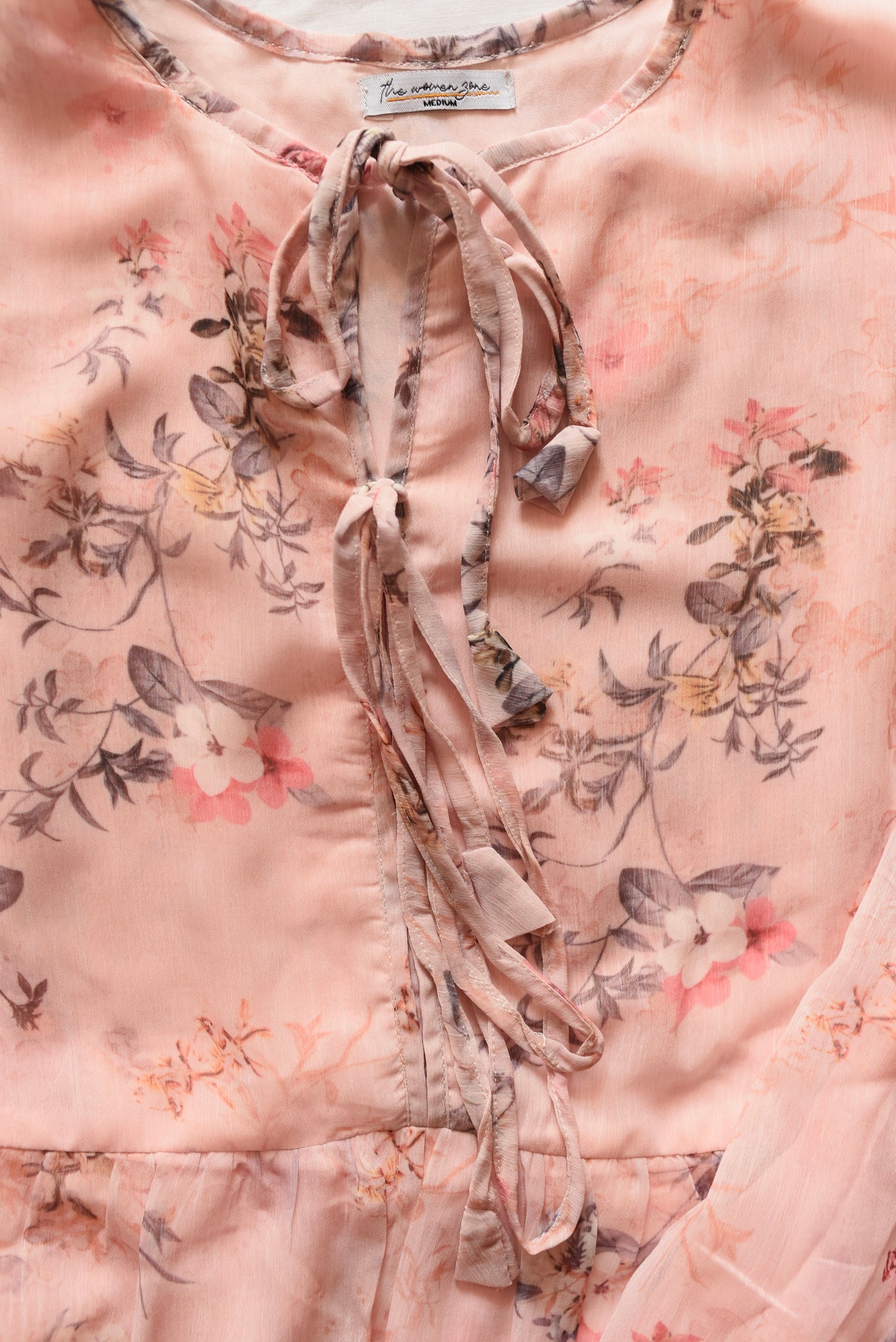 Peach Dreams Modest Dress