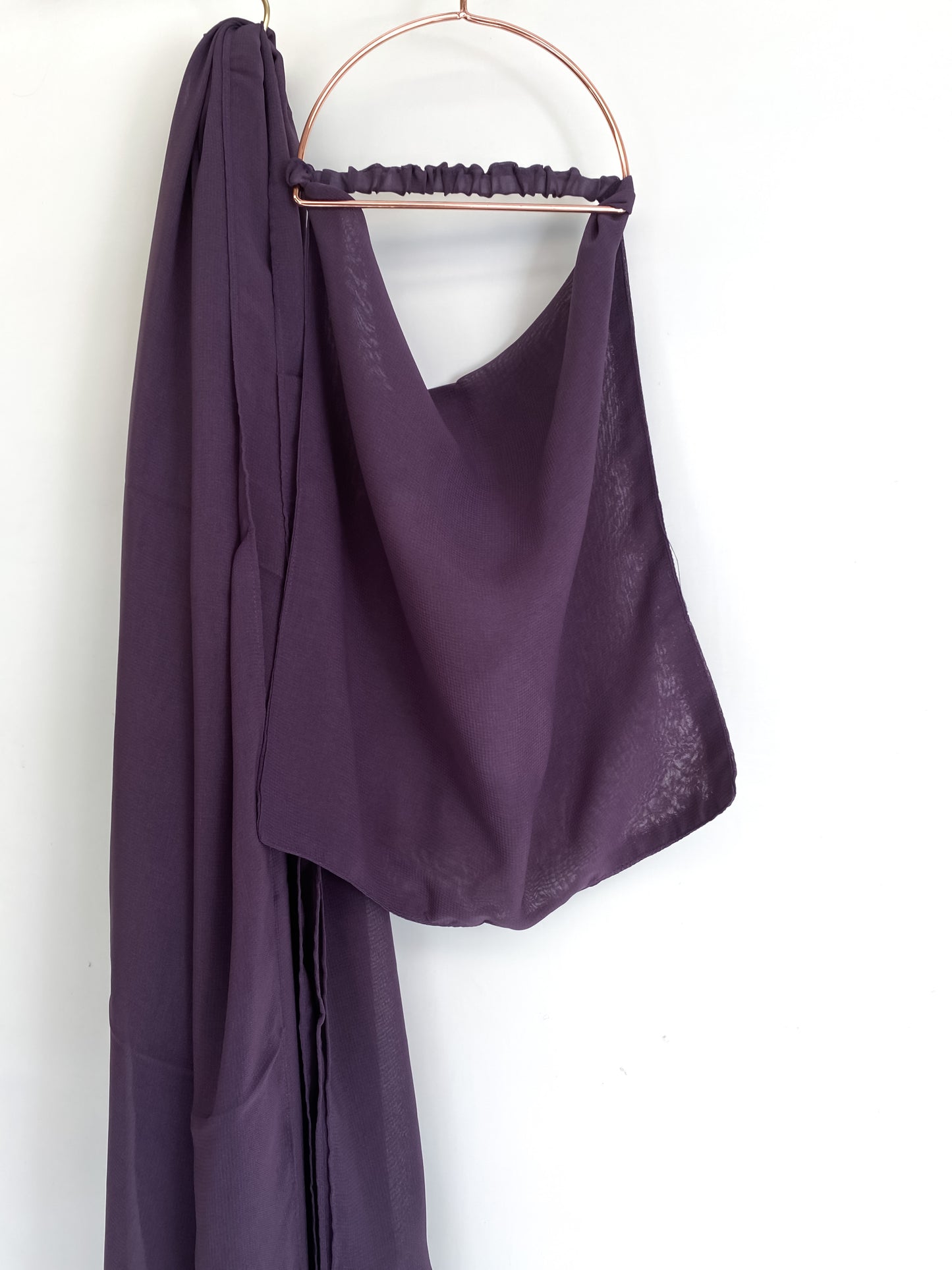 Niqab & XL Hijab Set - Pale Purple