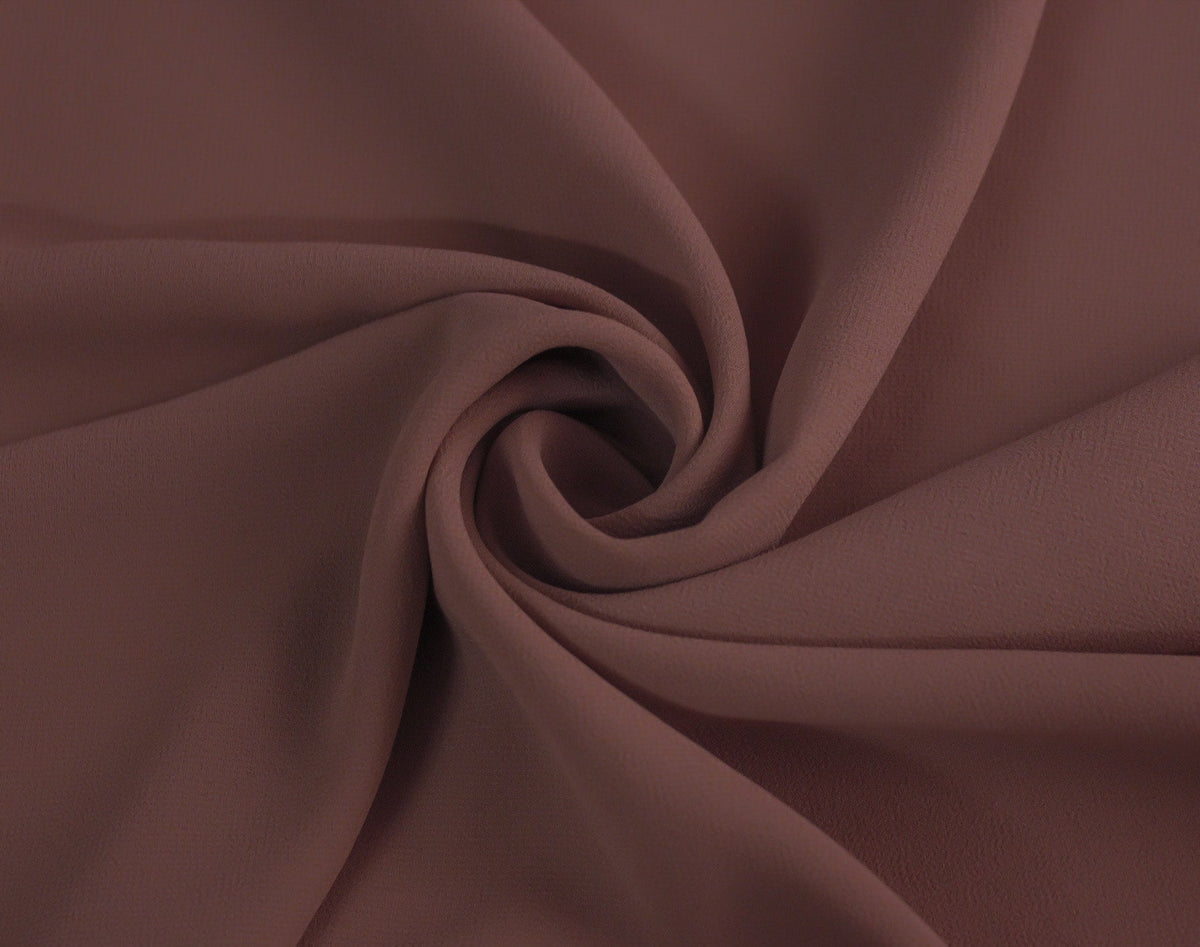 Large Georgette Hijab - Latte