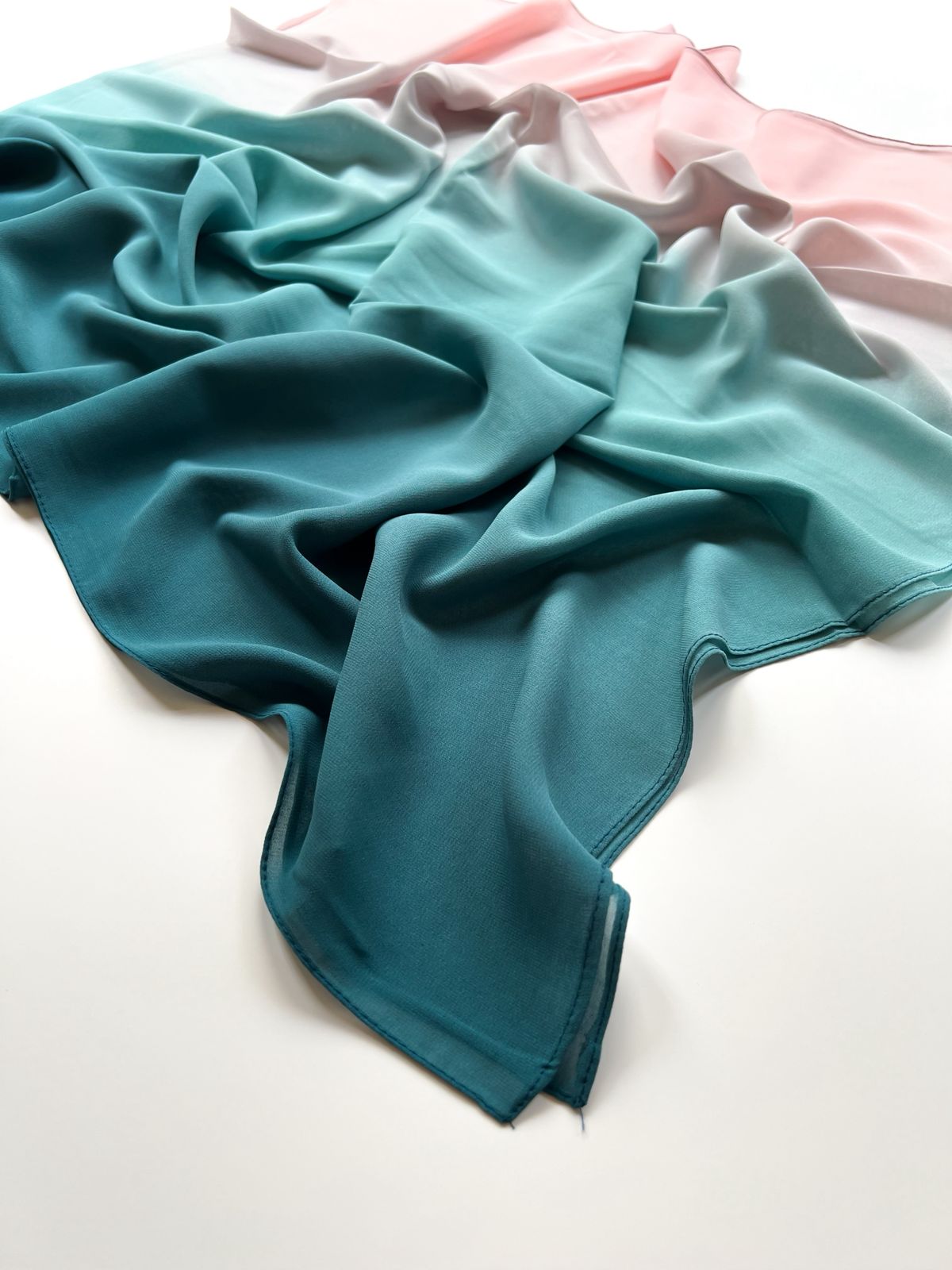 Ombre Georgette Hijab II - Spring