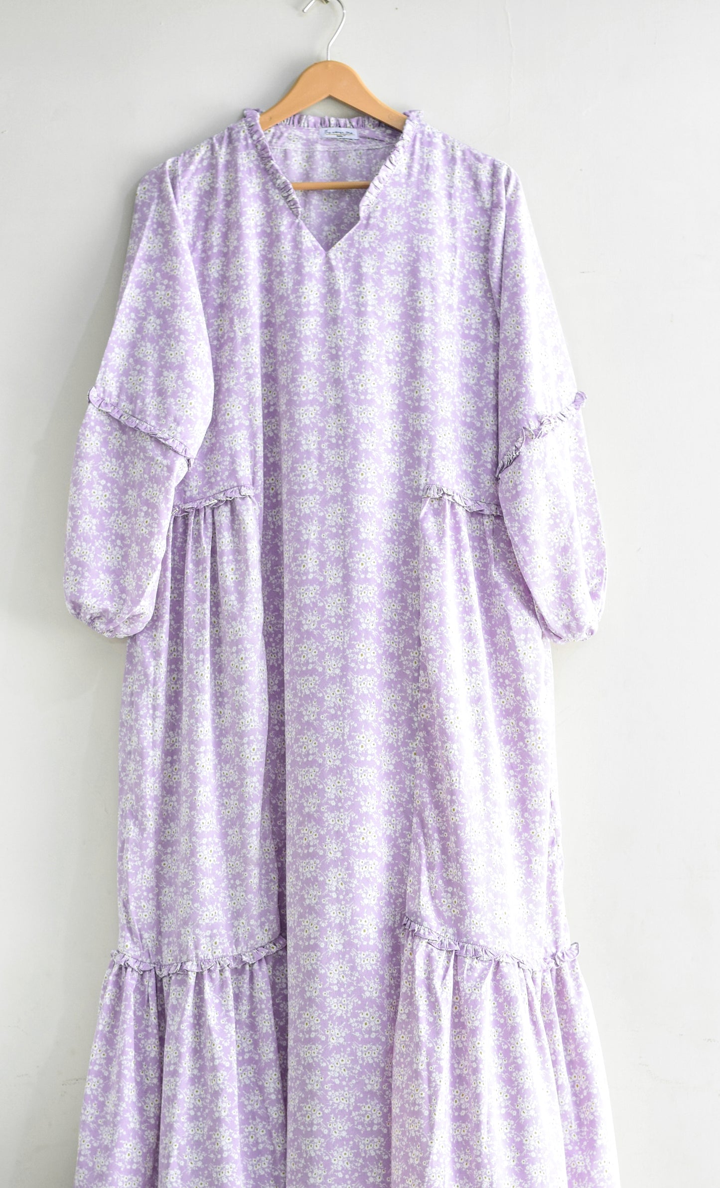 Stella Modest Dress - Lilac