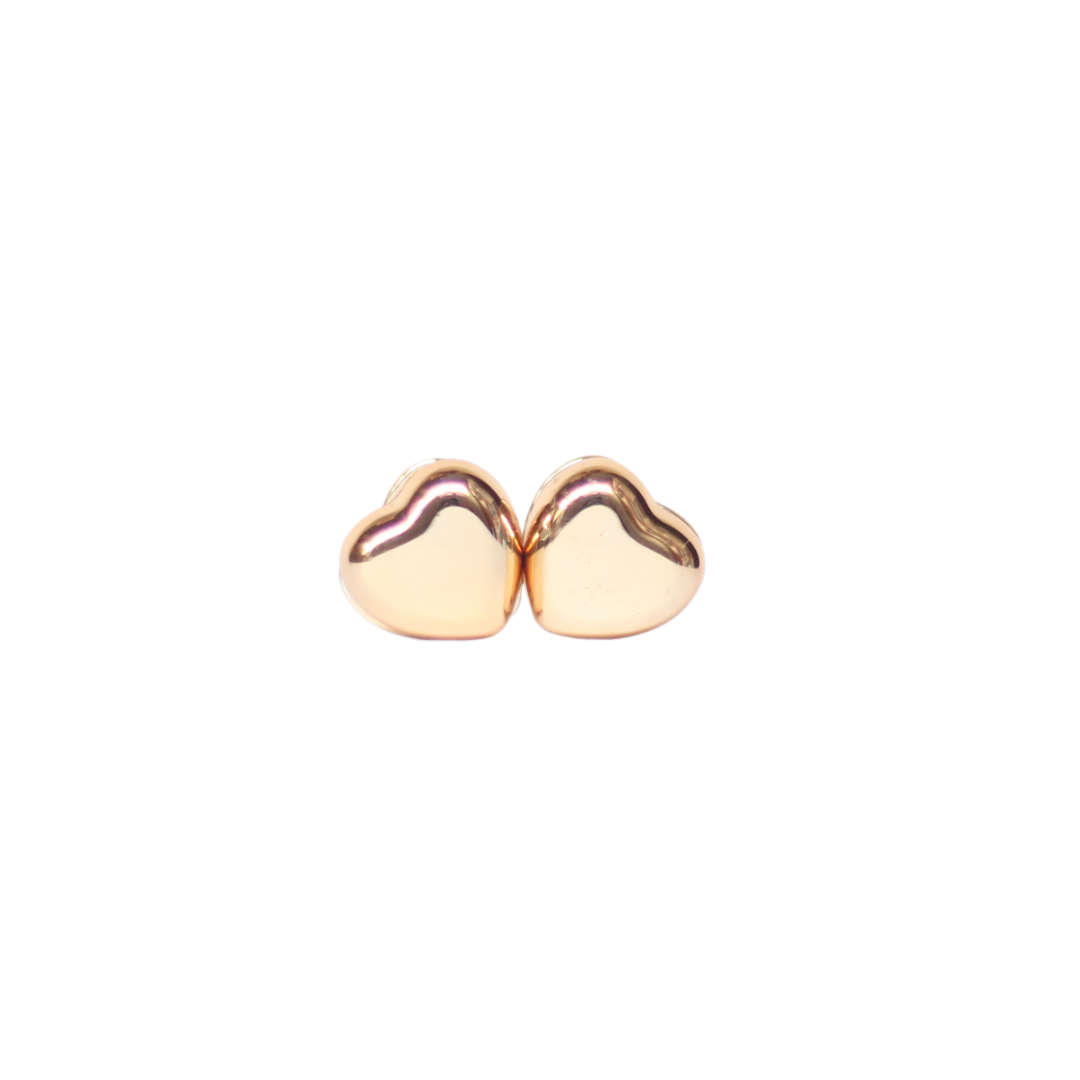Metallic Hijab Magnets (Heart) - Gold
